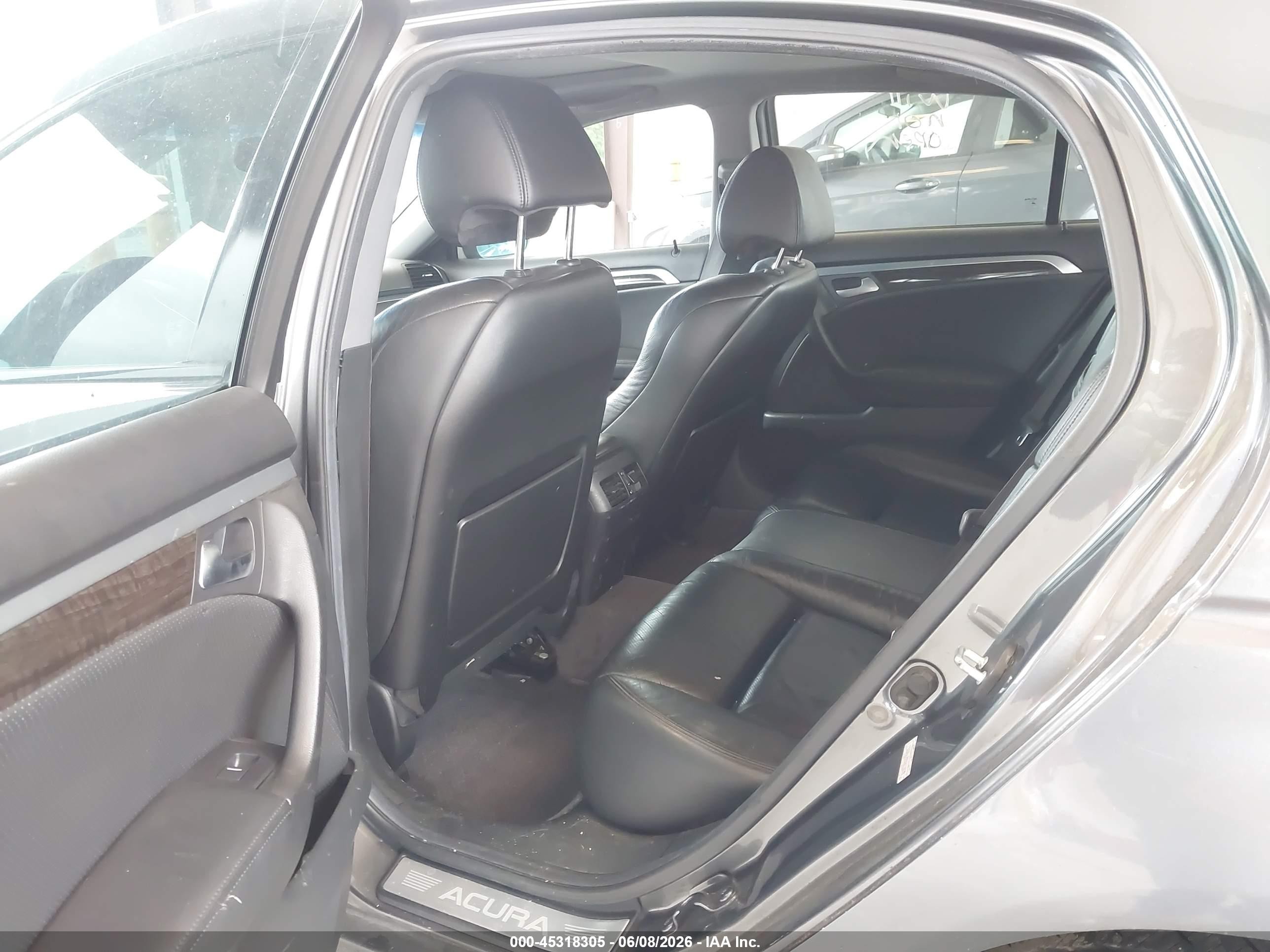 2008 Acura Tl 3.2 Gray vin: 19UUA662X8A018698