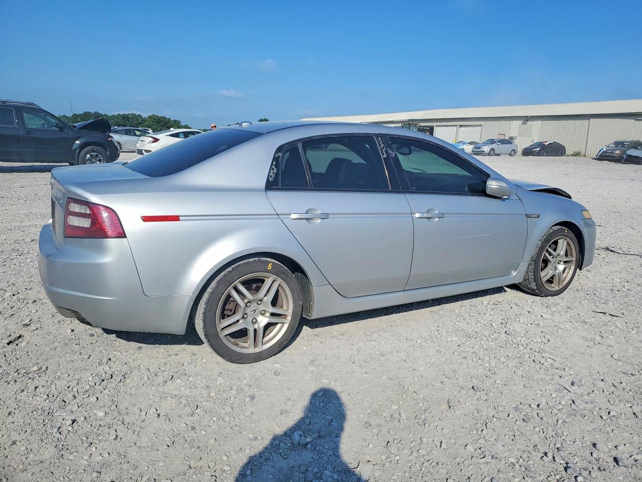 2008 Acura Tl Silver vin: 19UUA662X8A038935
