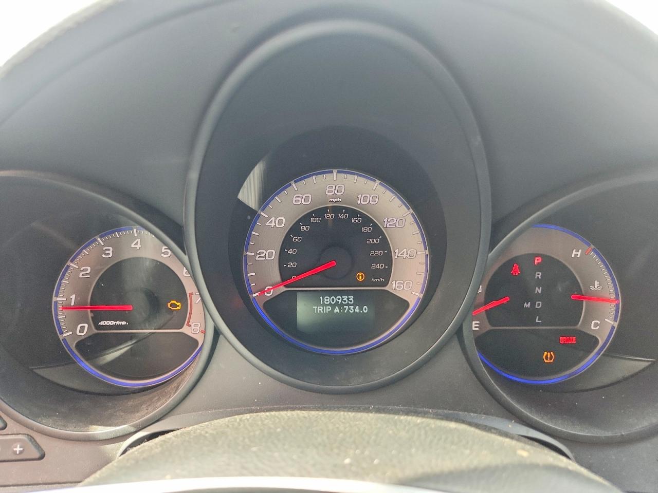 2008 Acura Tl Black vin: 19UUA662X8A055458