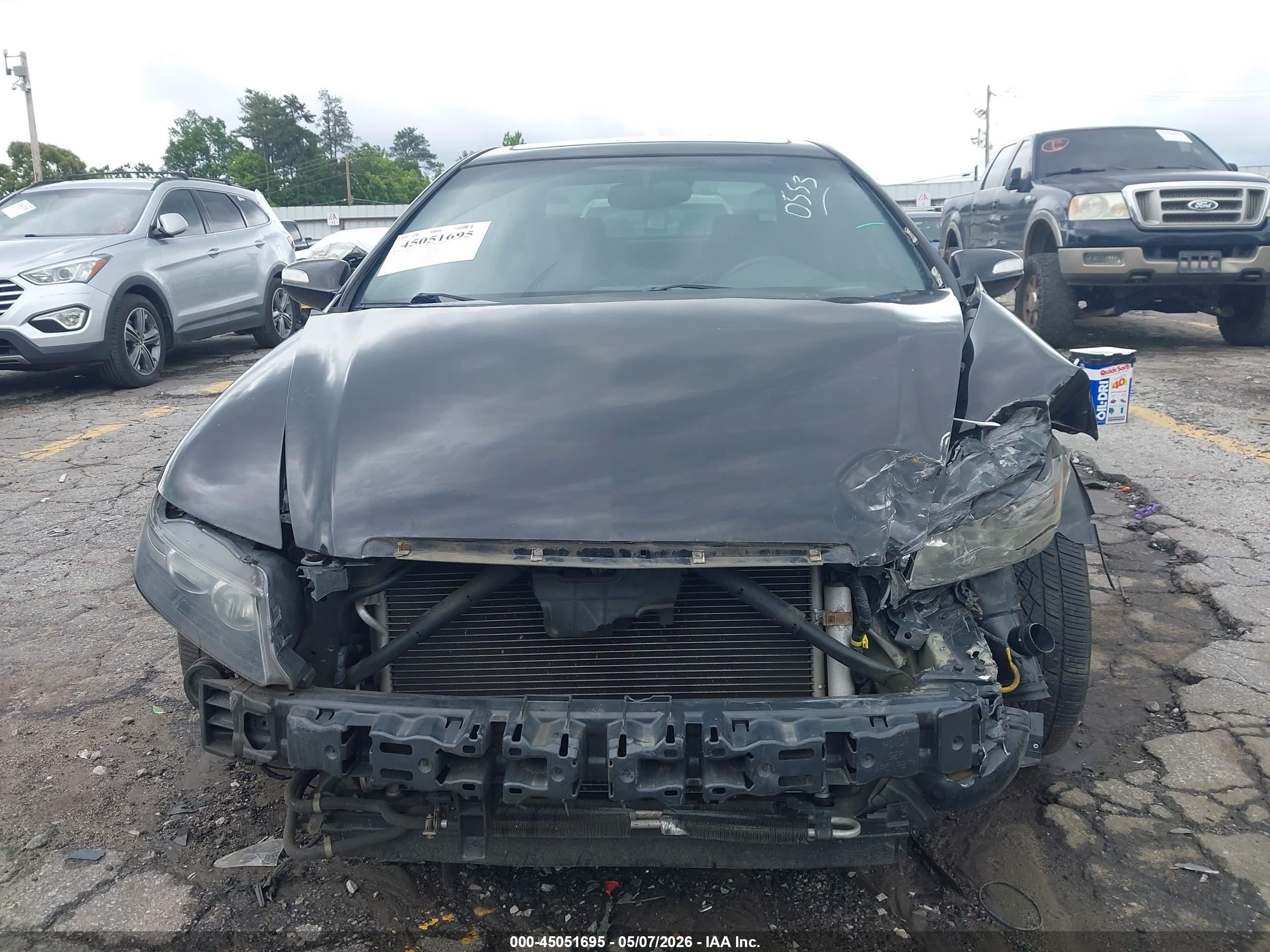 2007 Acura Tl Type S Black vin: 19UUA75567A040553