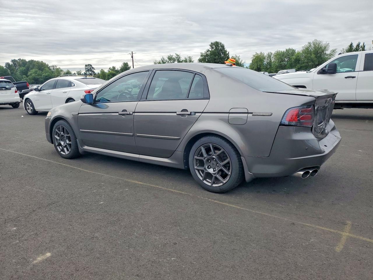 2008 Acura Tl Type S Gray vin: 19UUA75568A005951