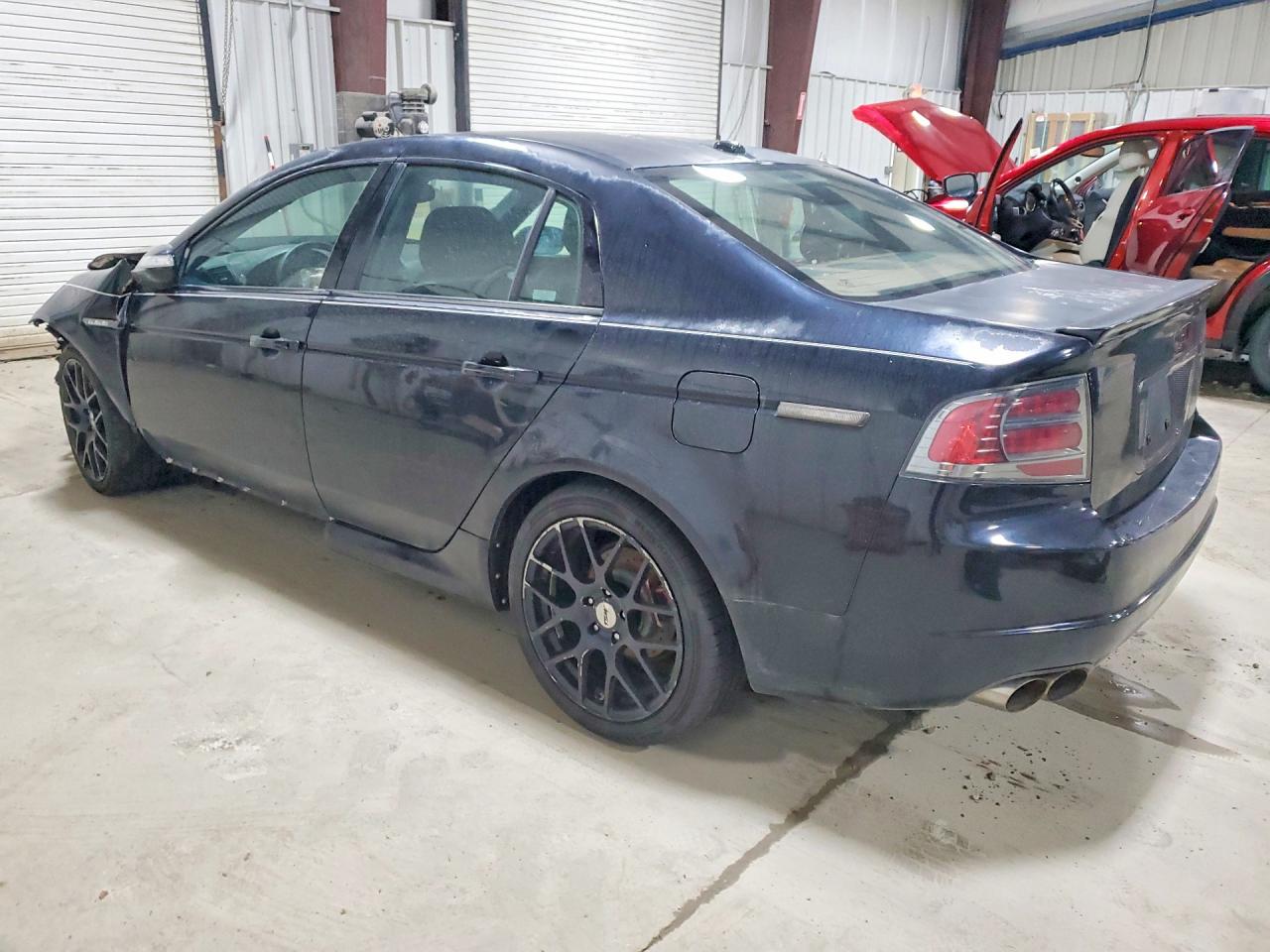 2007 Acura Tl Type S Синий vin: 19UUA75587A000541