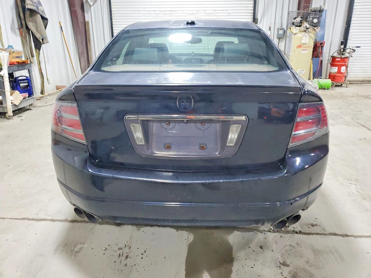 2007 Acura Tl Type S Синий vin: 19UUA75587A000541