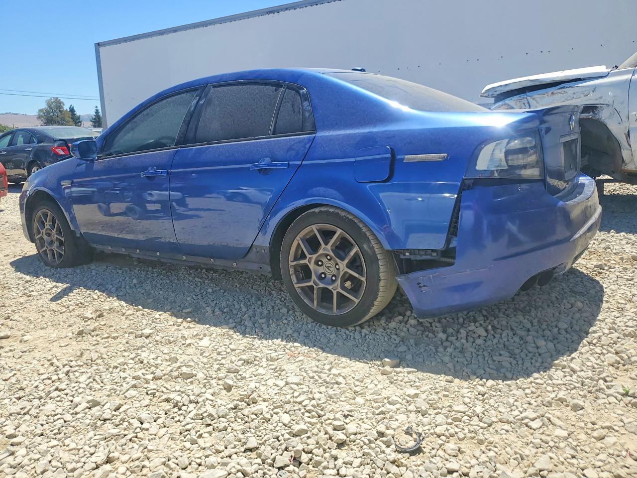 2007 Acura Tl Type S Blue vin: 19UUA75627A019417