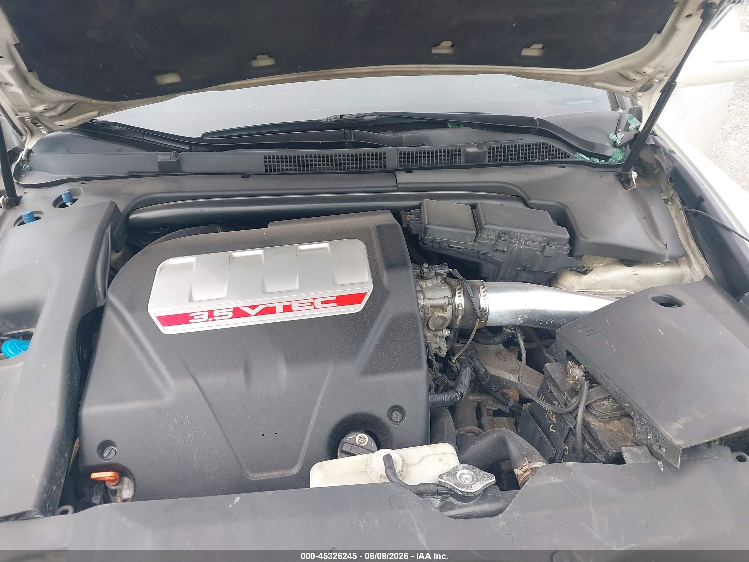 2007 Acura Tl Type S White vin: 19UUA76507A017235