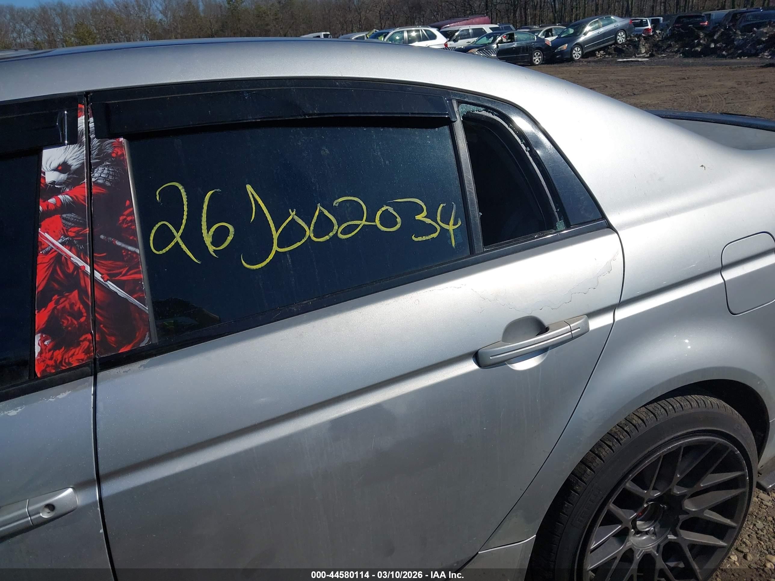 2008 Acura Tl Type S Gray vin: 19UUA76518A041870