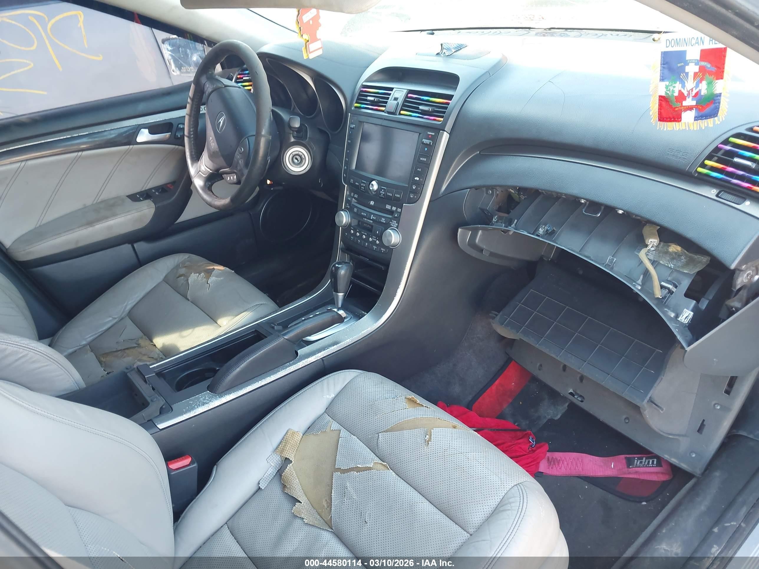 2008 Acura Tl Type S Gray vin: 19UUA76518A041870