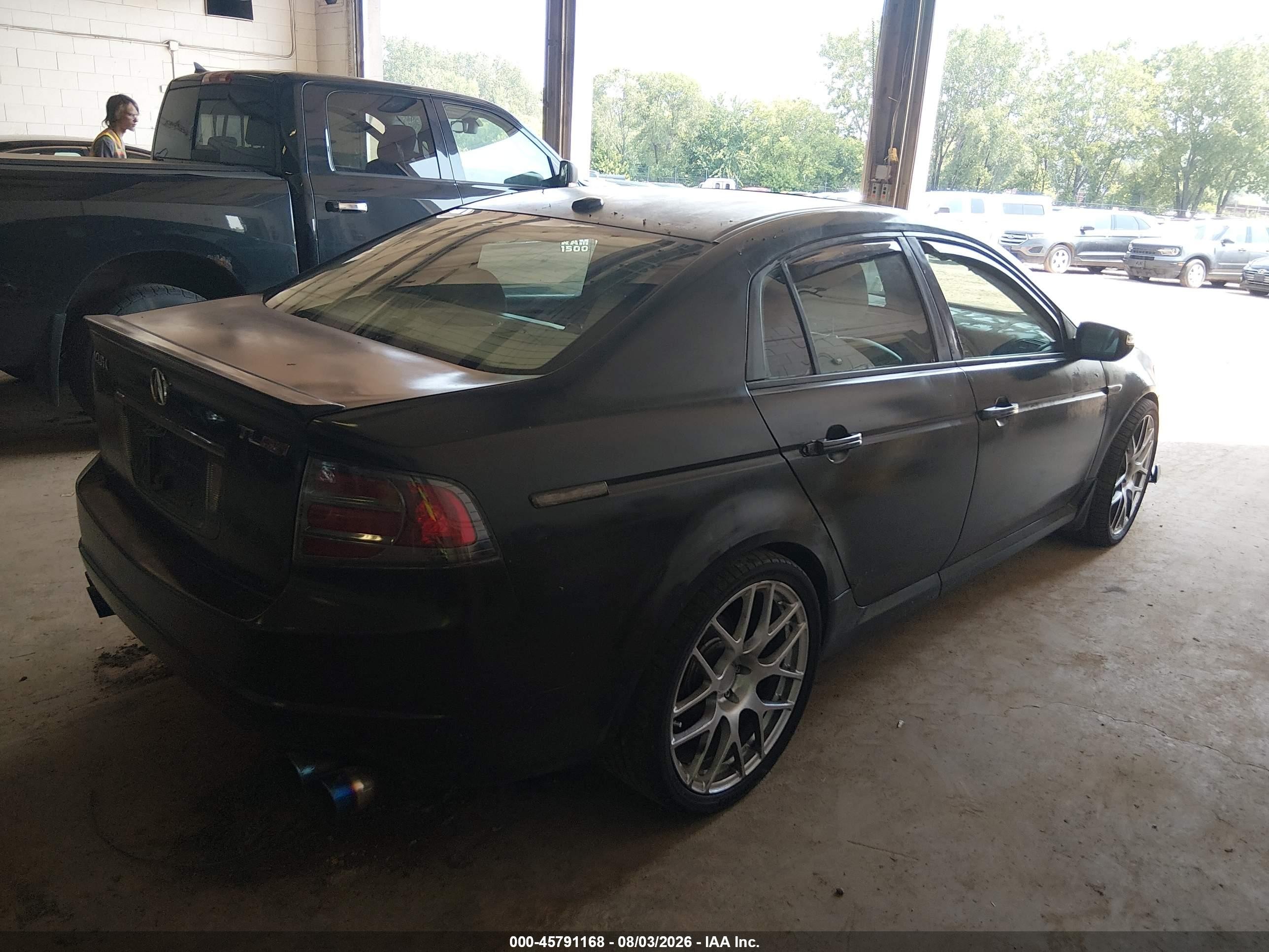 2007 Acura Tl Type S Черный vin: 19UUA76527A001716