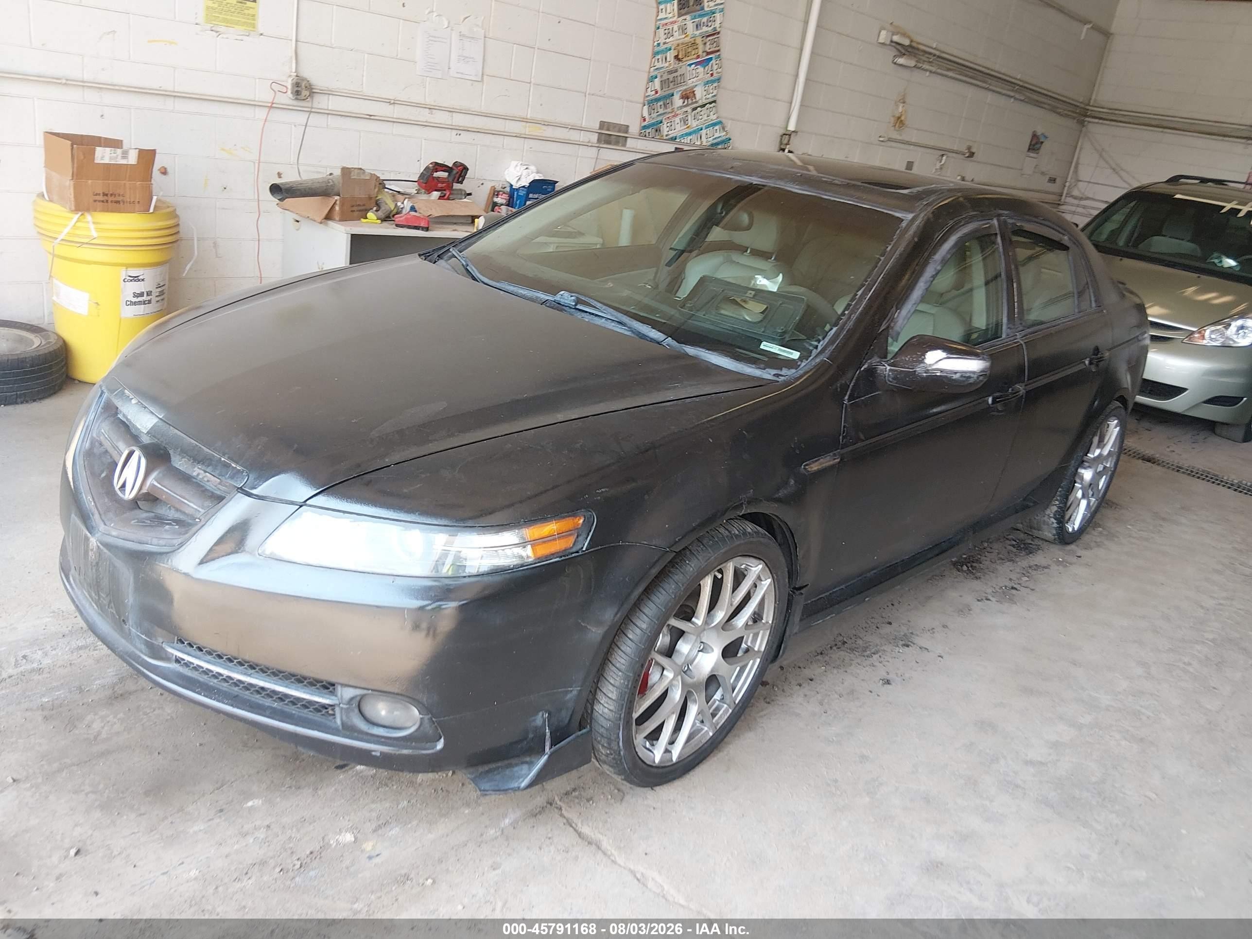 2007 Acura Tl Type S Черный vin: 19UUA76527A001716