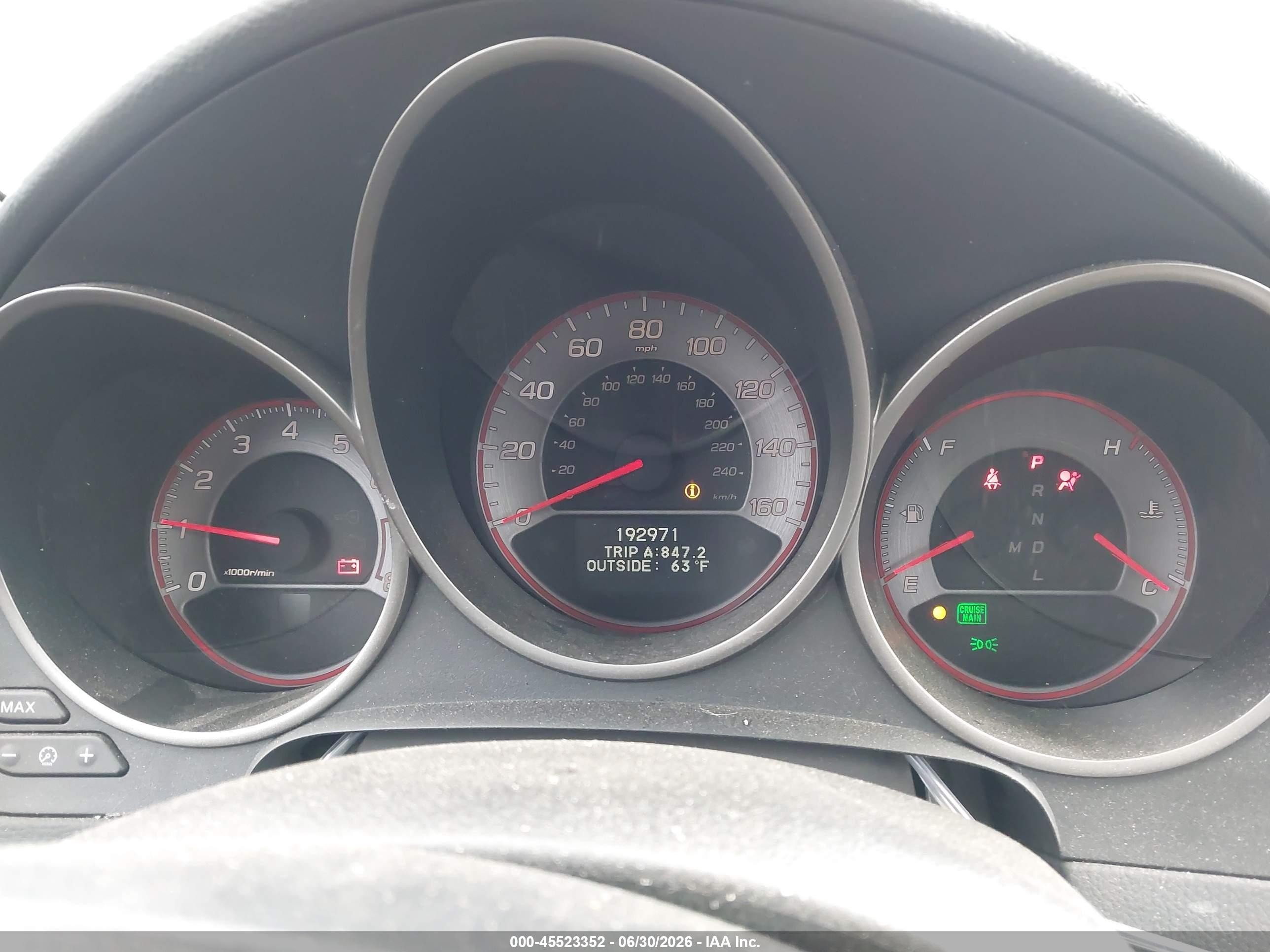2007 Acura Tl Type S White vin: 19UUA76527A008245