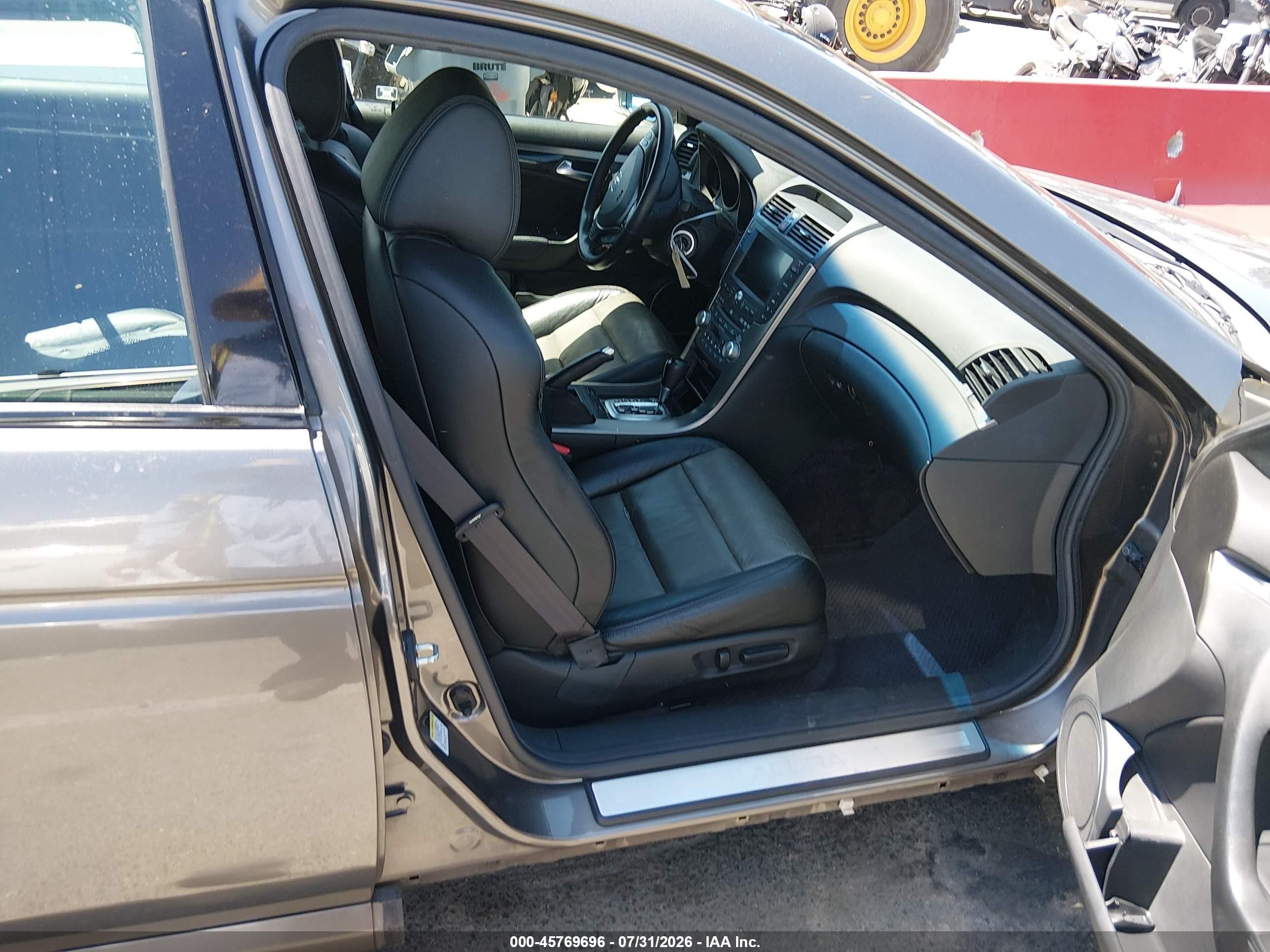 2007 Acura Tl Type S Gray vin: 19UUA76527A045294