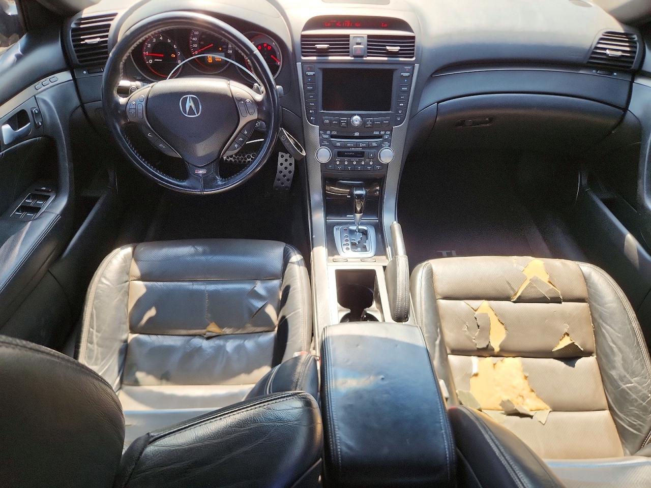 2008 Acura Tl Type S Black vin: 19UUA76528A801594