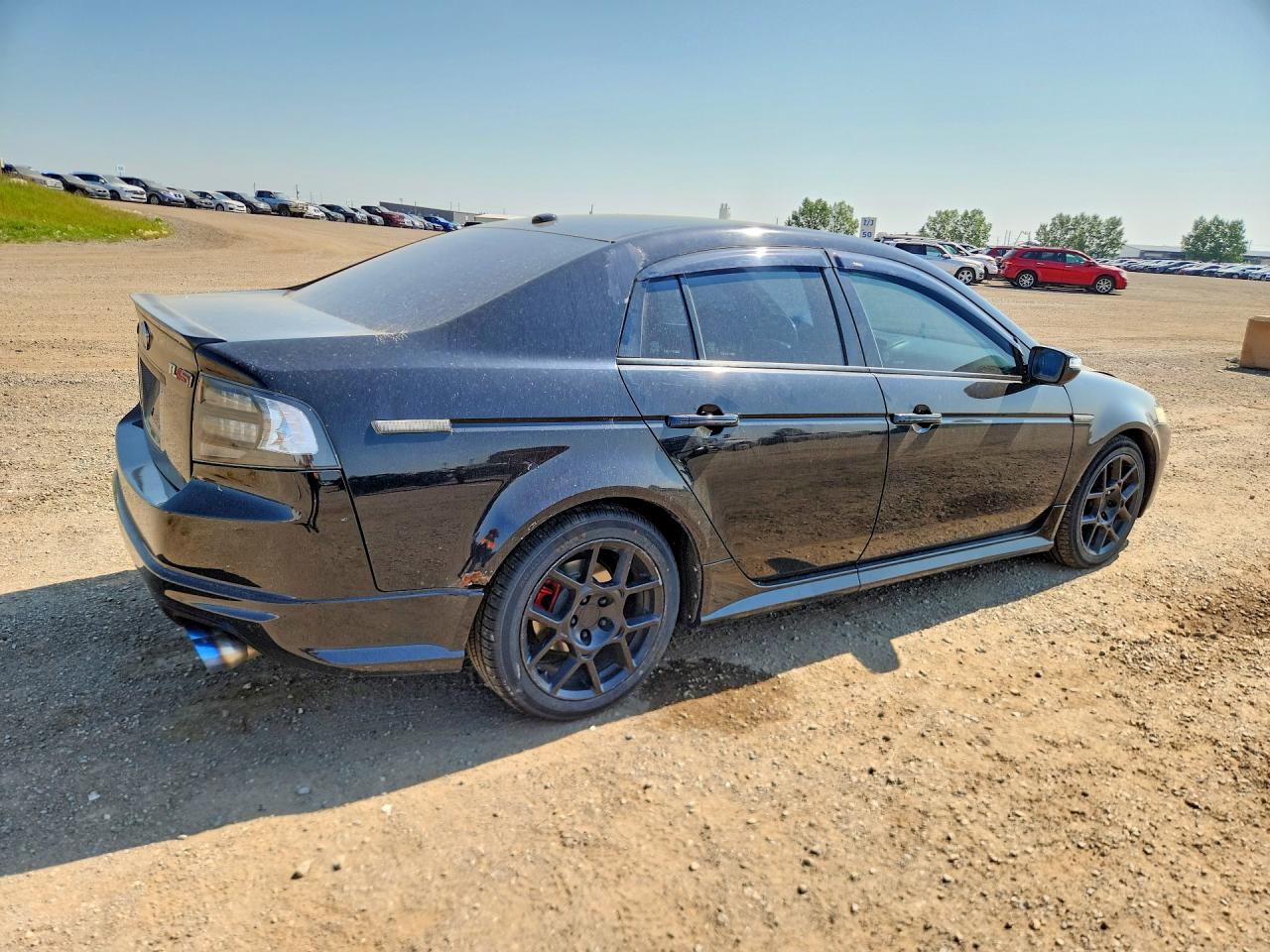 2008 Acura Tl Type S Black vin: 19UUA76528A801594