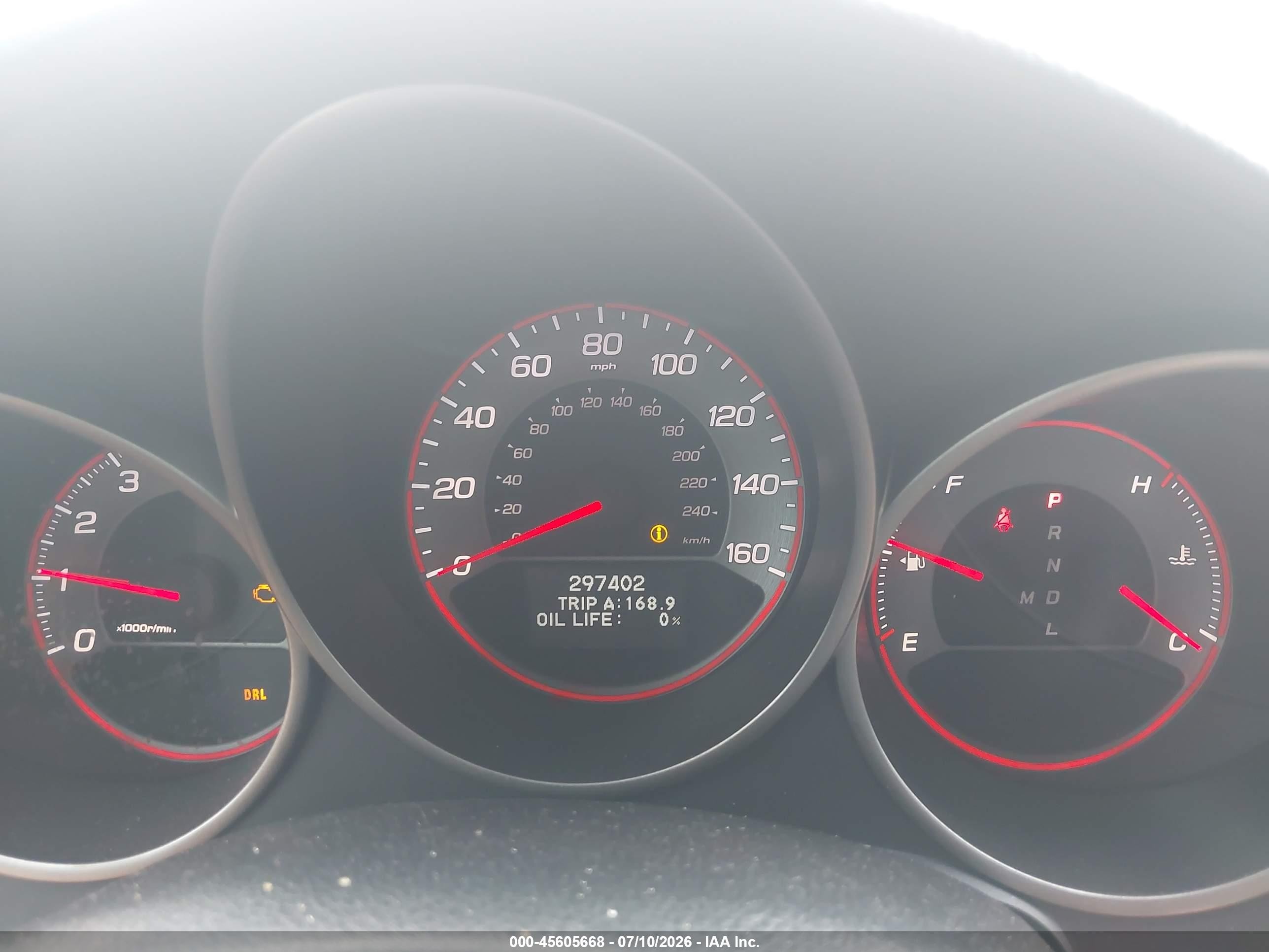 2007 Acura Tl Type S Gray vin: 19UUA76537A004124