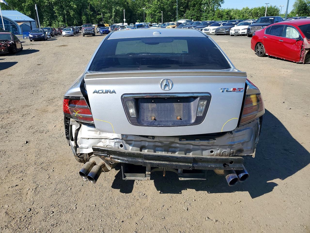 2007 Acura Tl Type S Серебряный vin: 19UUA76547A016637