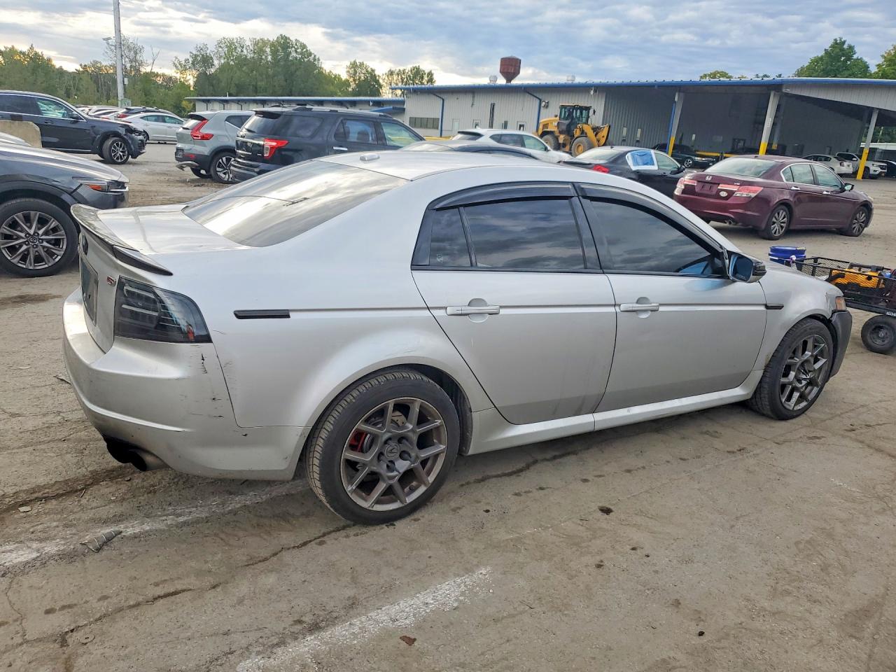 2007 Acura Tl Type S Silver vin: 19UUA76547A046480