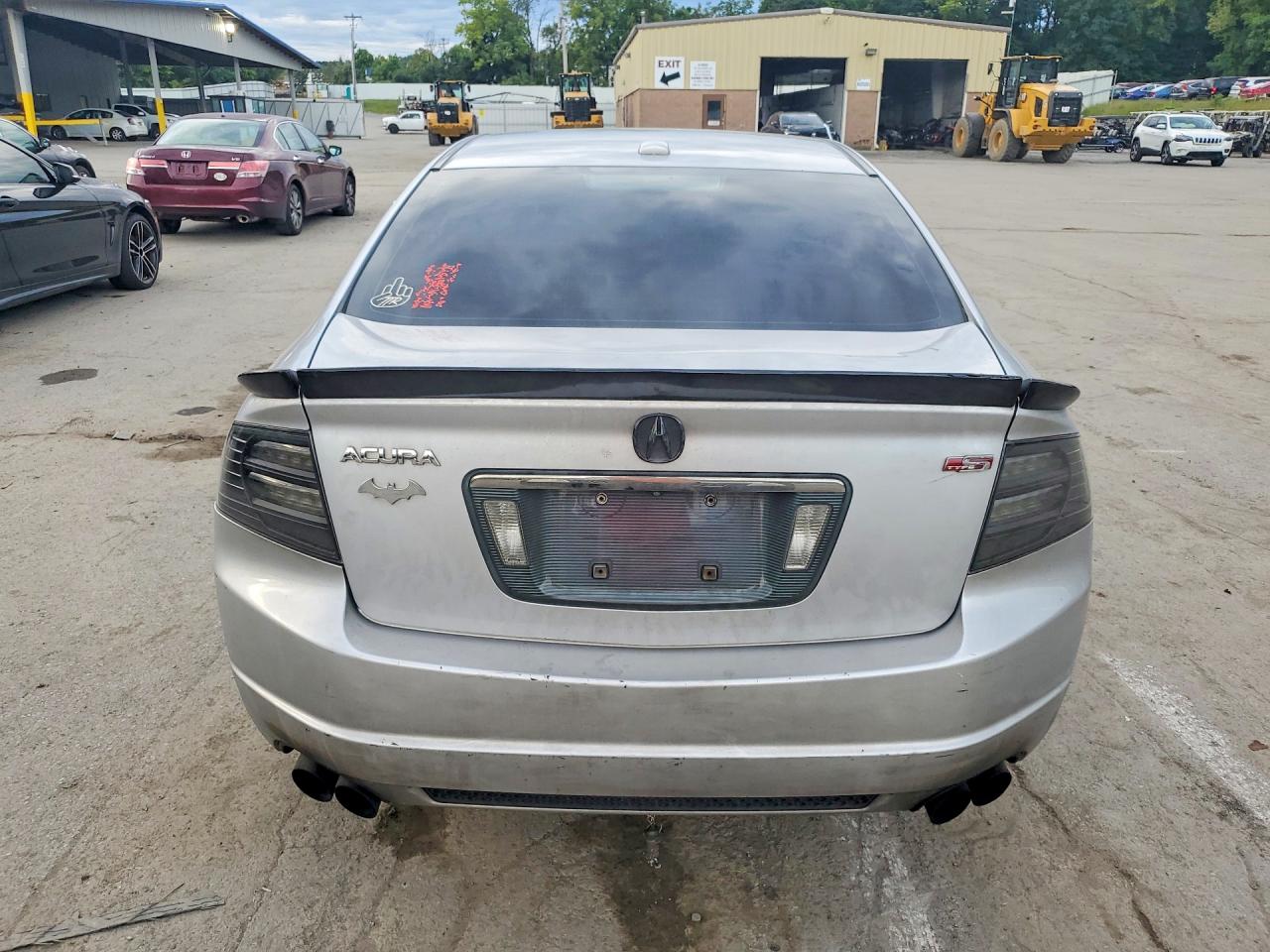 2007 Acura Tl Type S Silver vin: 19UUA76547A046480