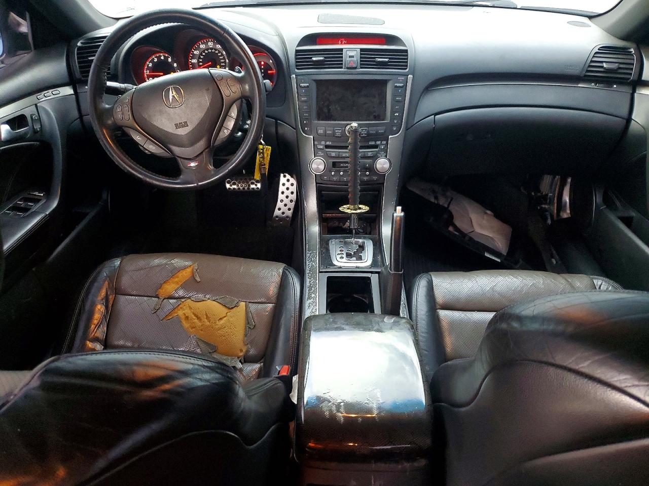 2007 Acura Tl Type S Silver vin: 19UUA76547A046480