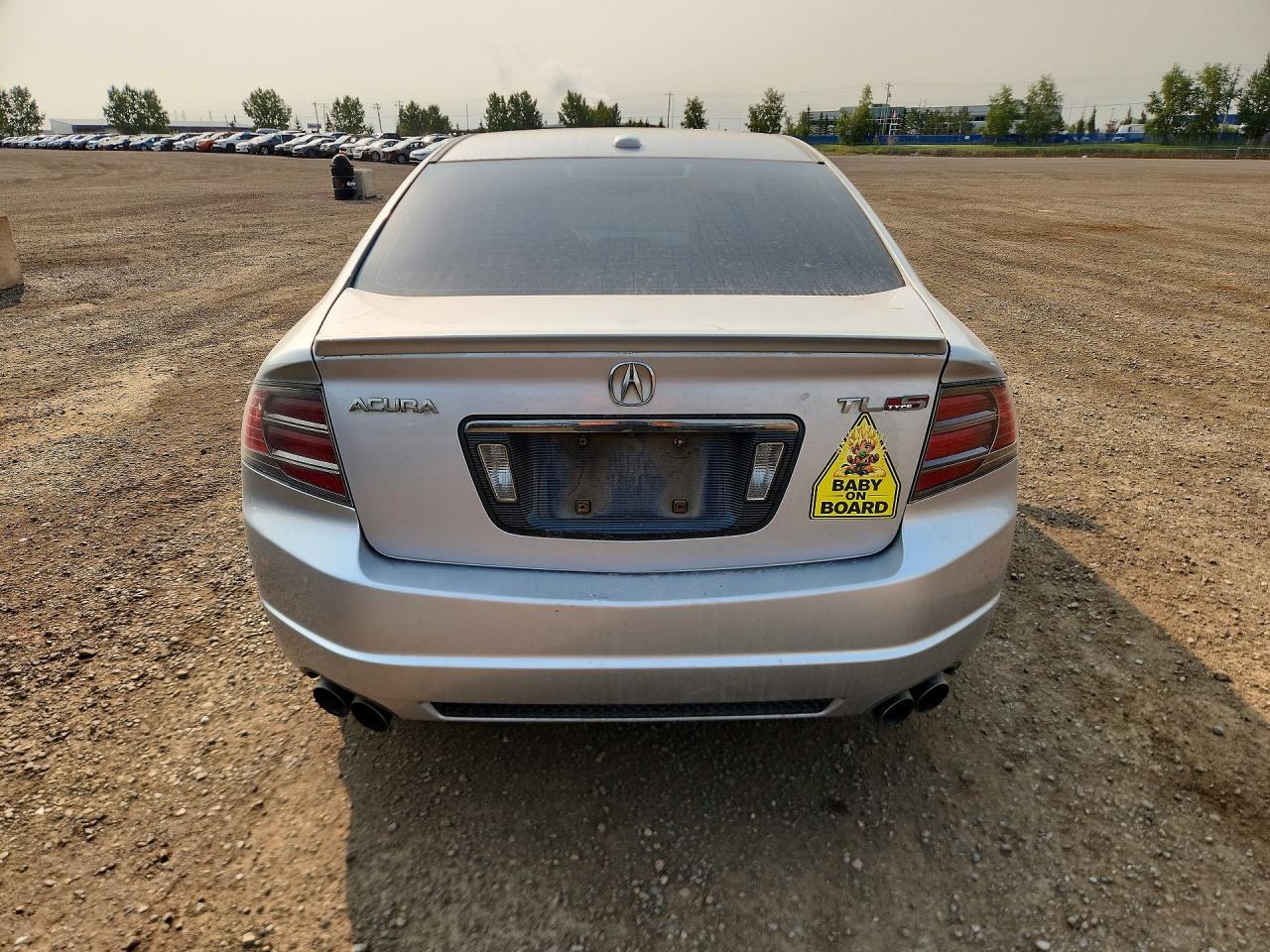 2007 Acura Tl Type S Silver vin: 19UUA76547A803071