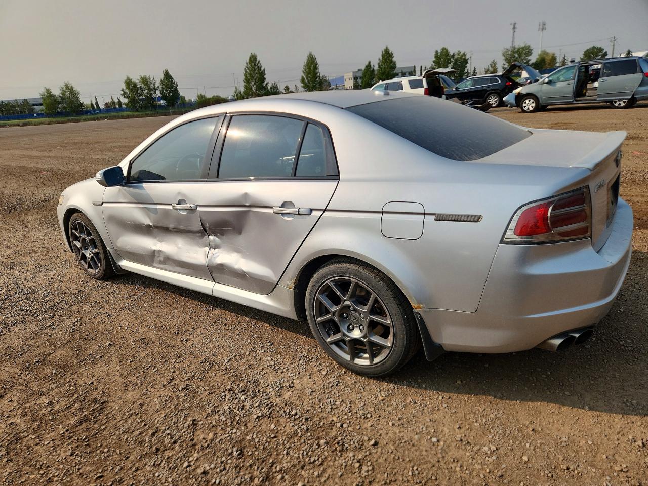 2007 Acura Tl Type S Silver vin: 19UUA76547A803071