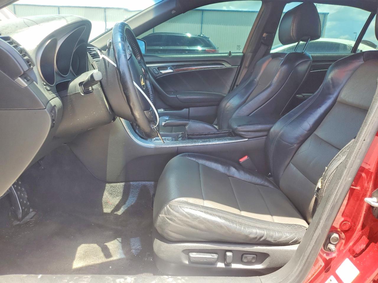 2008 Acura Tl Type S Burgundy vin: 19UUA76548A004943