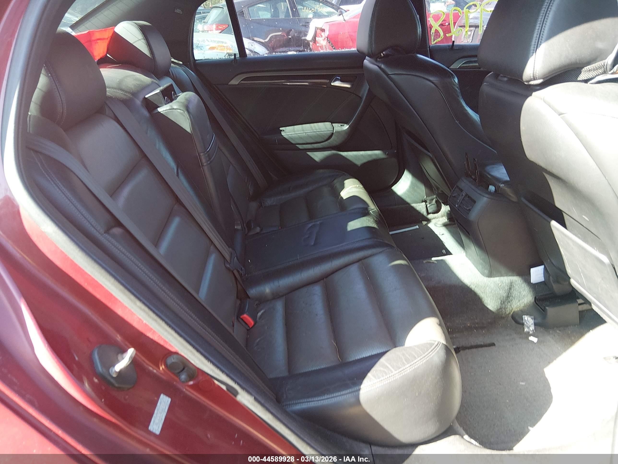 2008 Acura Tl Type S Красный vin: 19UUA76548A014503