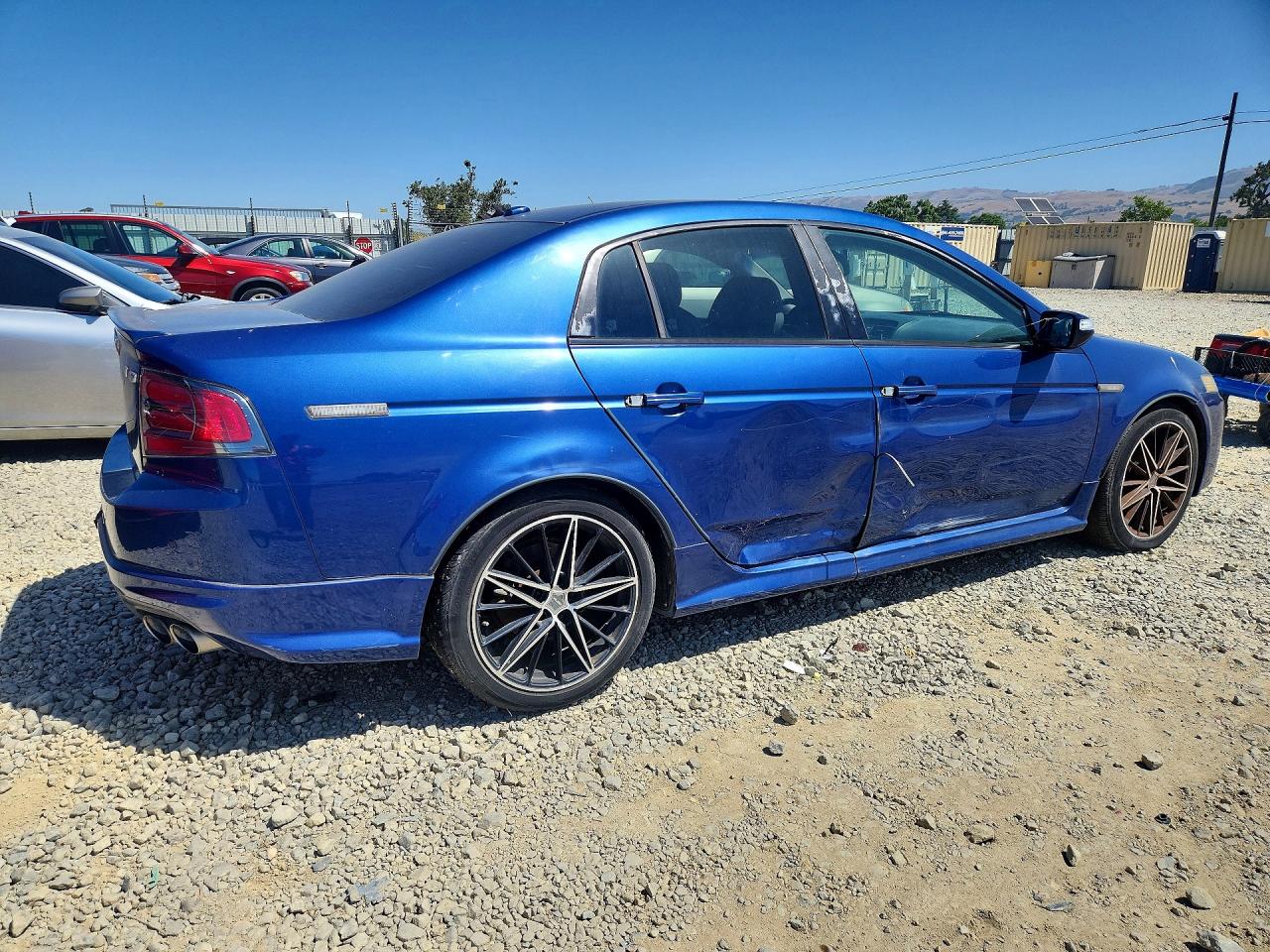 2007 Acura Tl Type S Blue vin: 19UUA76557A014685