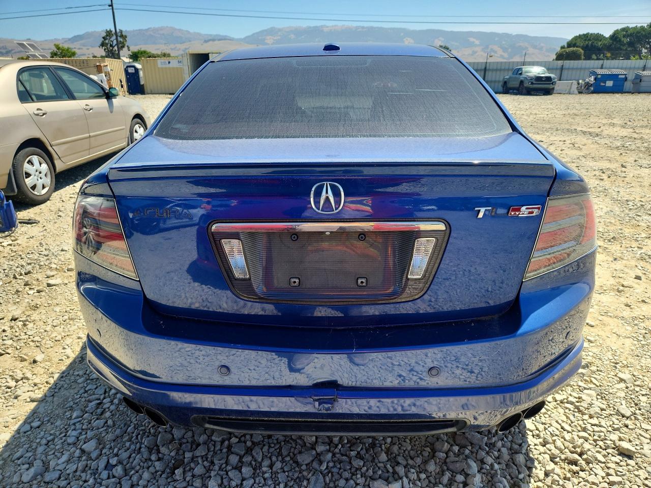2007 Acura Tl Type S Blue vin: 19UUA76557A014685