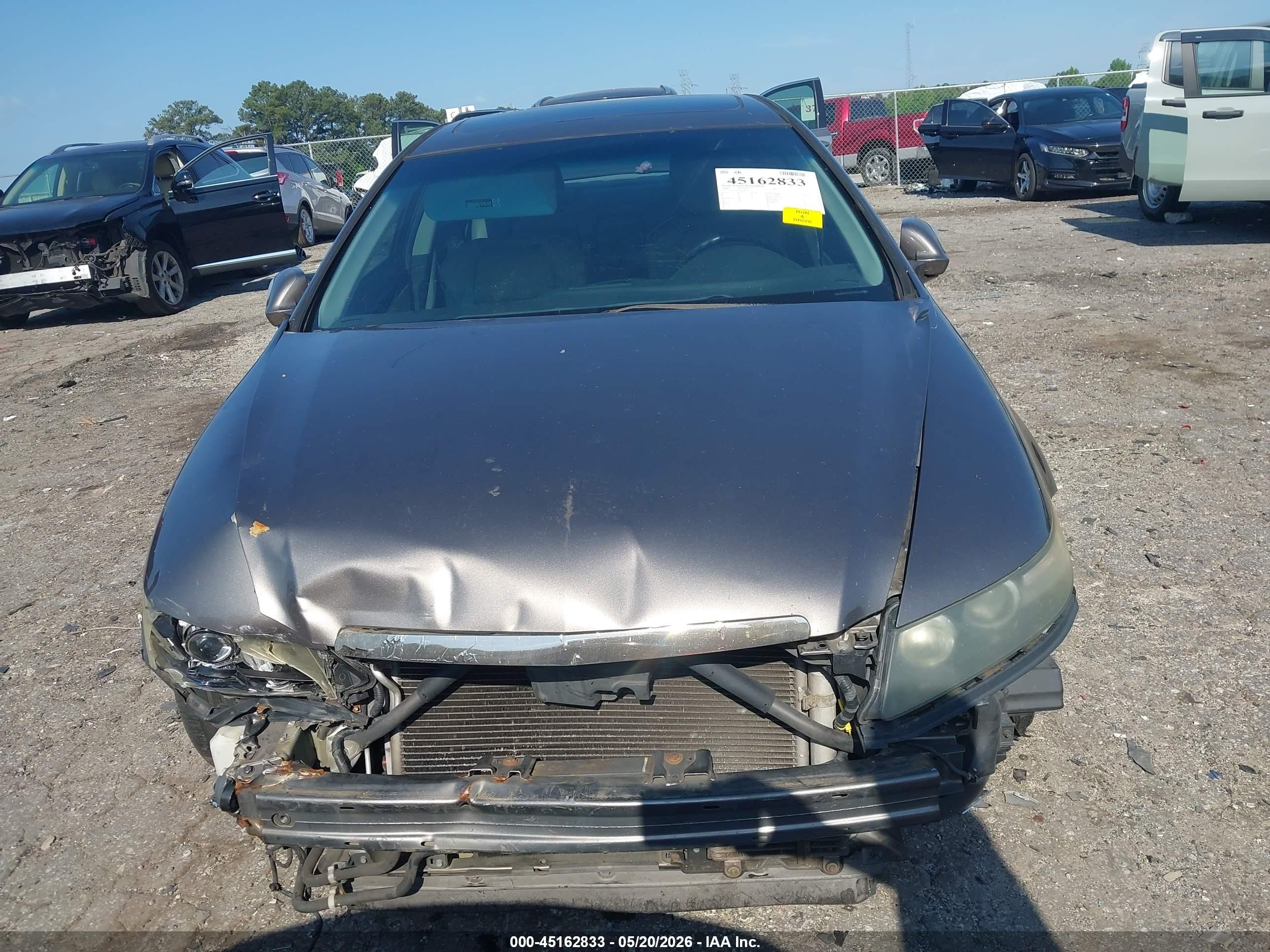 2008 Acura Tl Type S Серый vin: 19UUA76558A001372