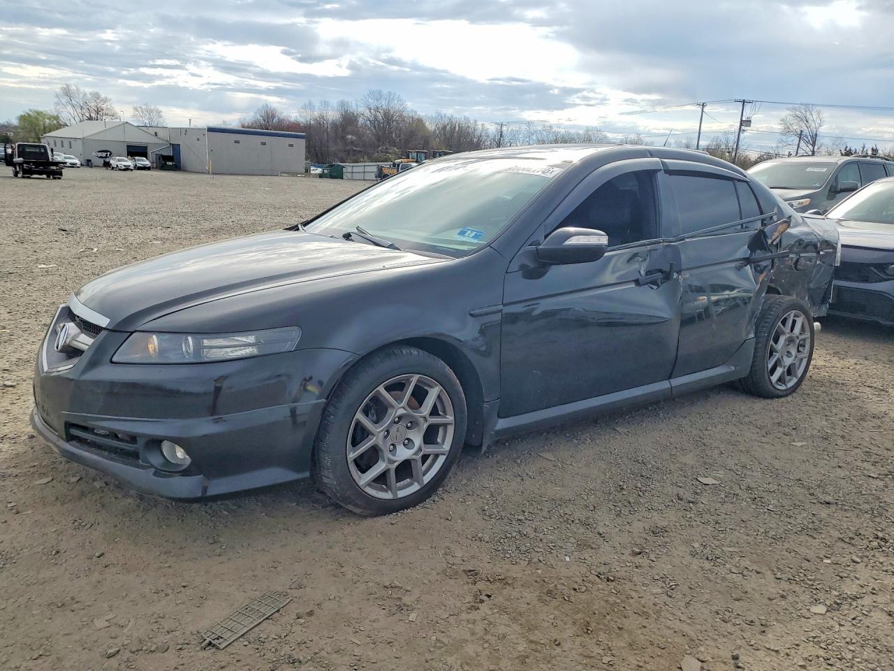 2008 Acura Tl Type S Black vin: 19UUA76558A008841