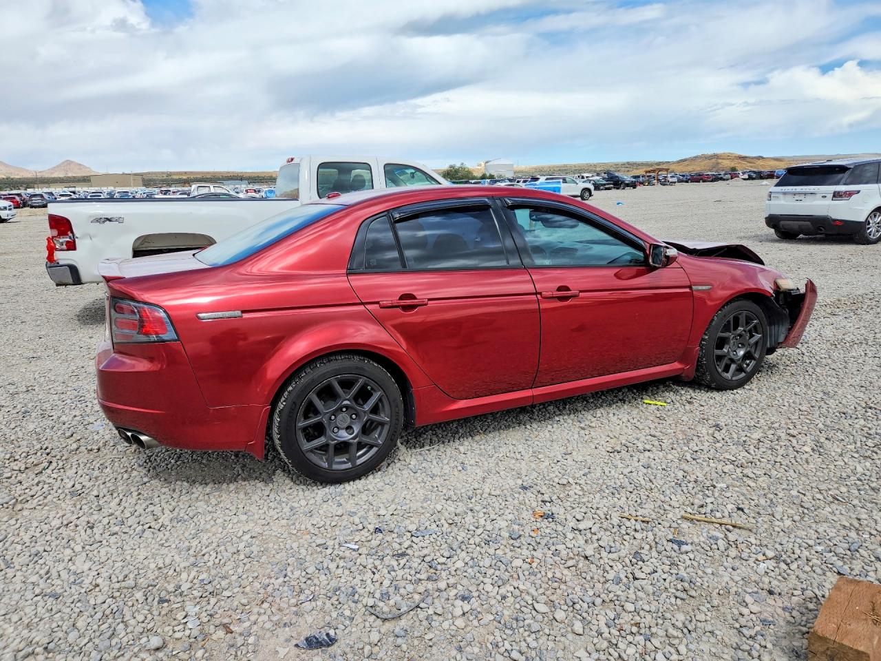 2008 Acura Tl Type S Red vin: 19UUA76558A034128