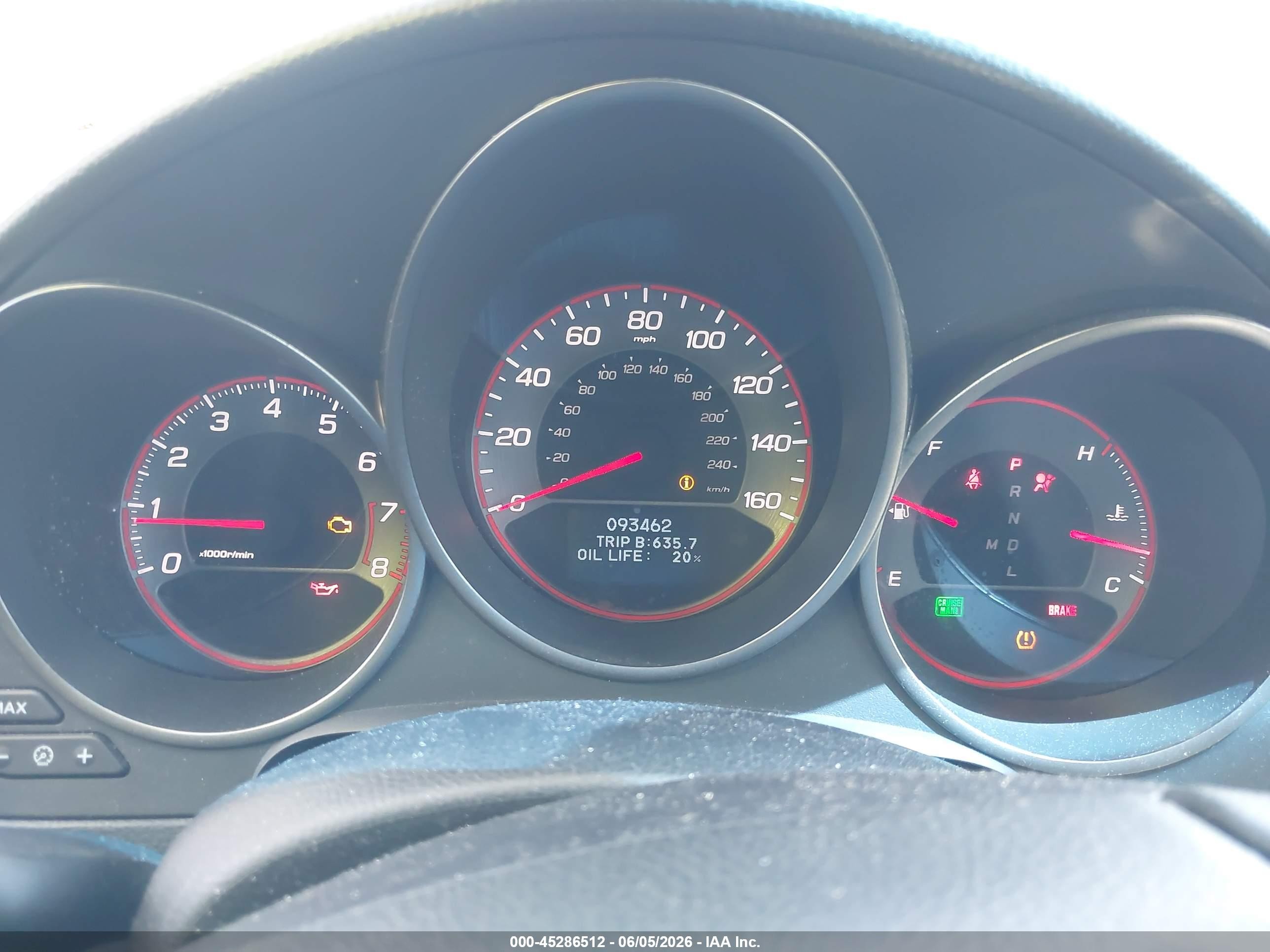 2008 Acura Tl Type S Silver vin: 19UUA76558A037112