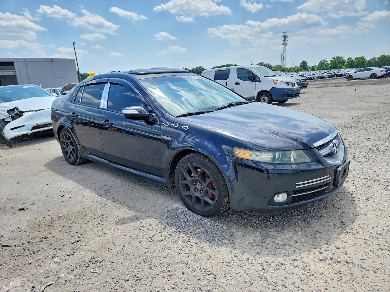 2008 Acura Tl Type S Black vin: 19UUA76558A038311