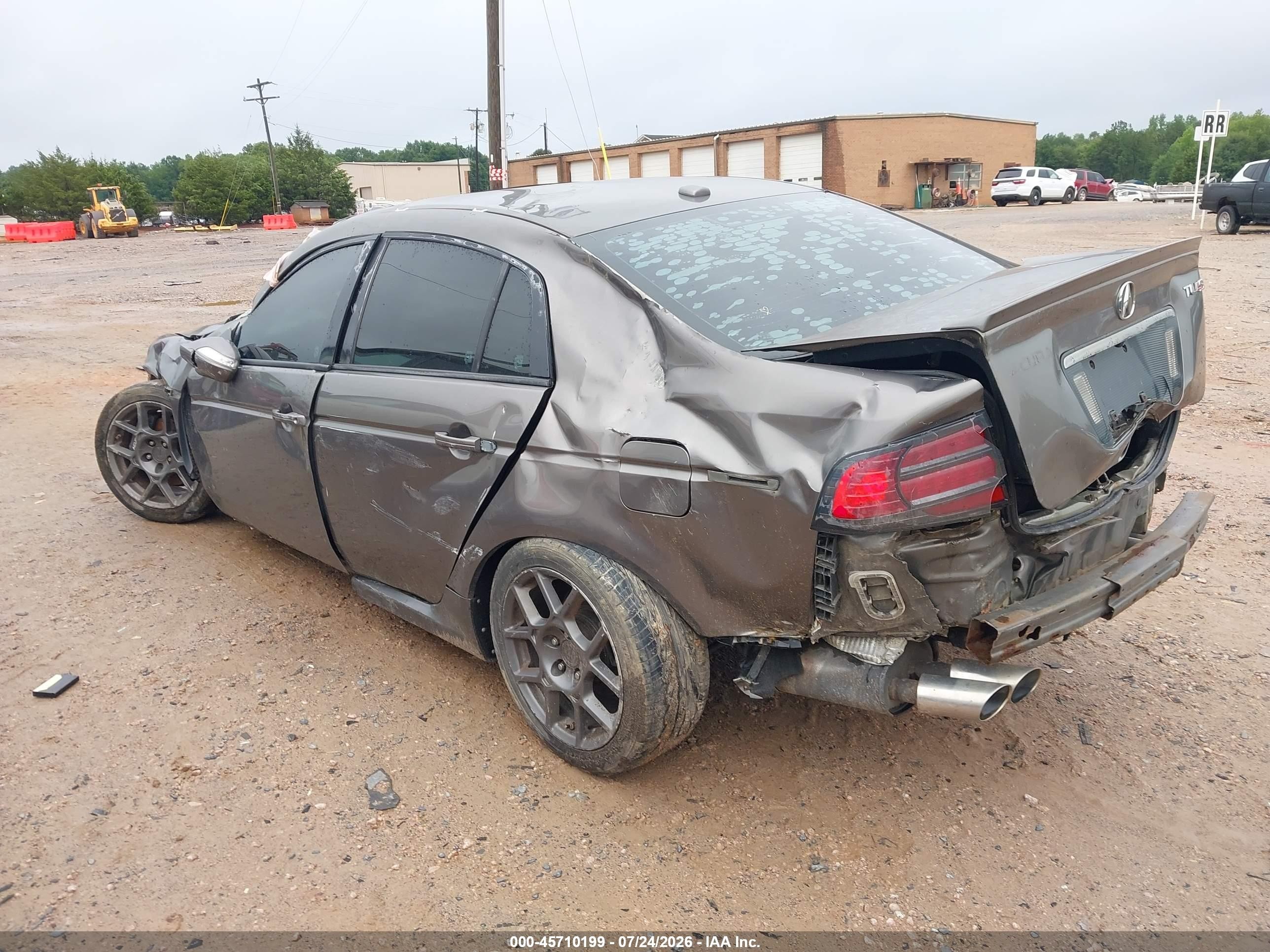 2008 Acura Tl Type S Gray vin: 19UUA76578A000255