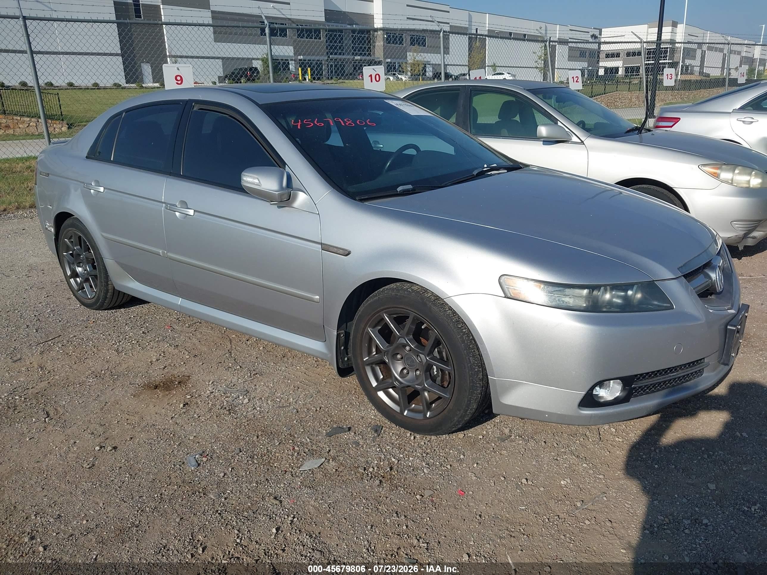 2008 Acura Tl Type S Серебряный vin: 19UUA76578A043090
