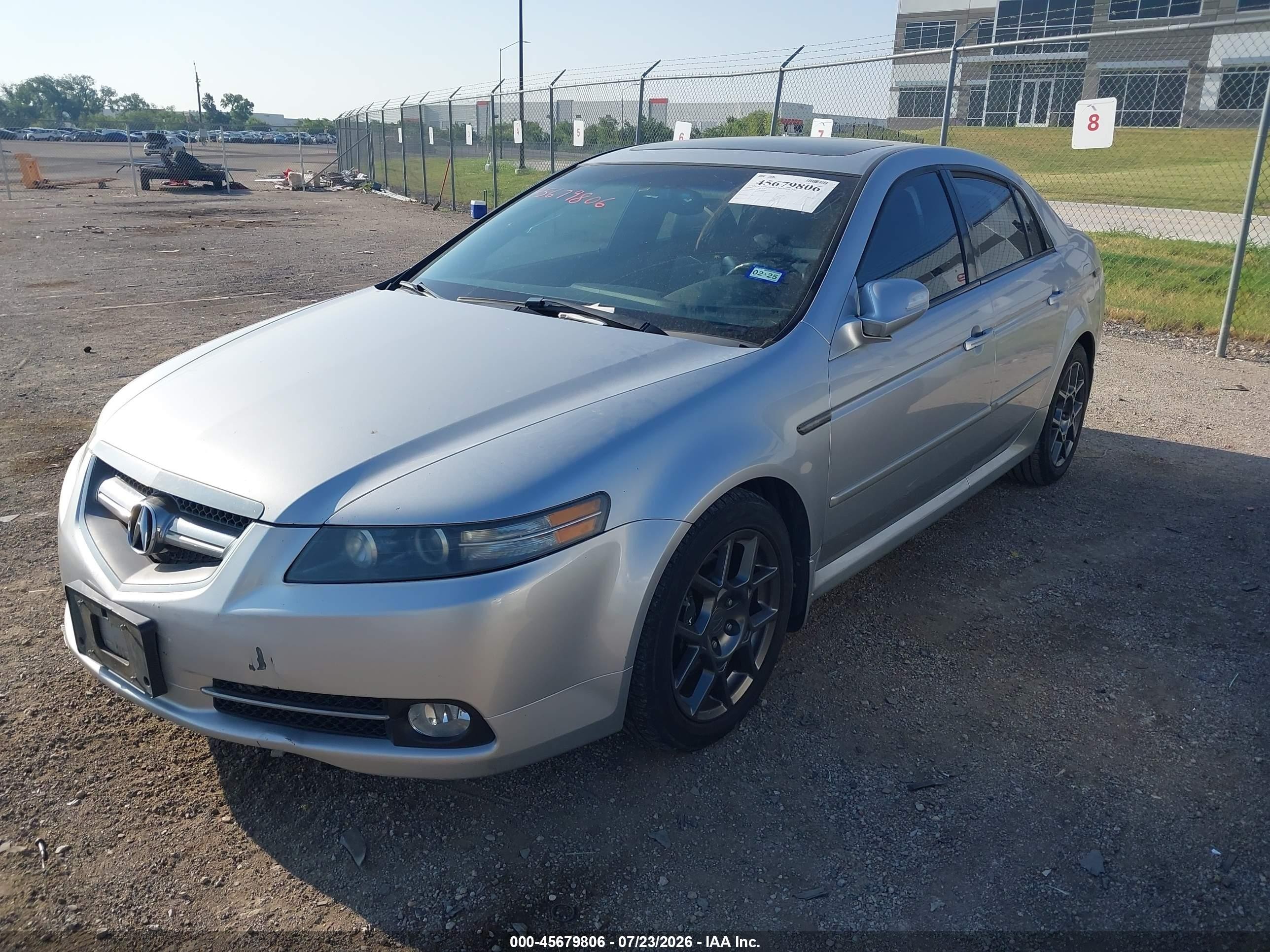 2008 Acura Tl Type S Silver vin: 19UUA76578A043090