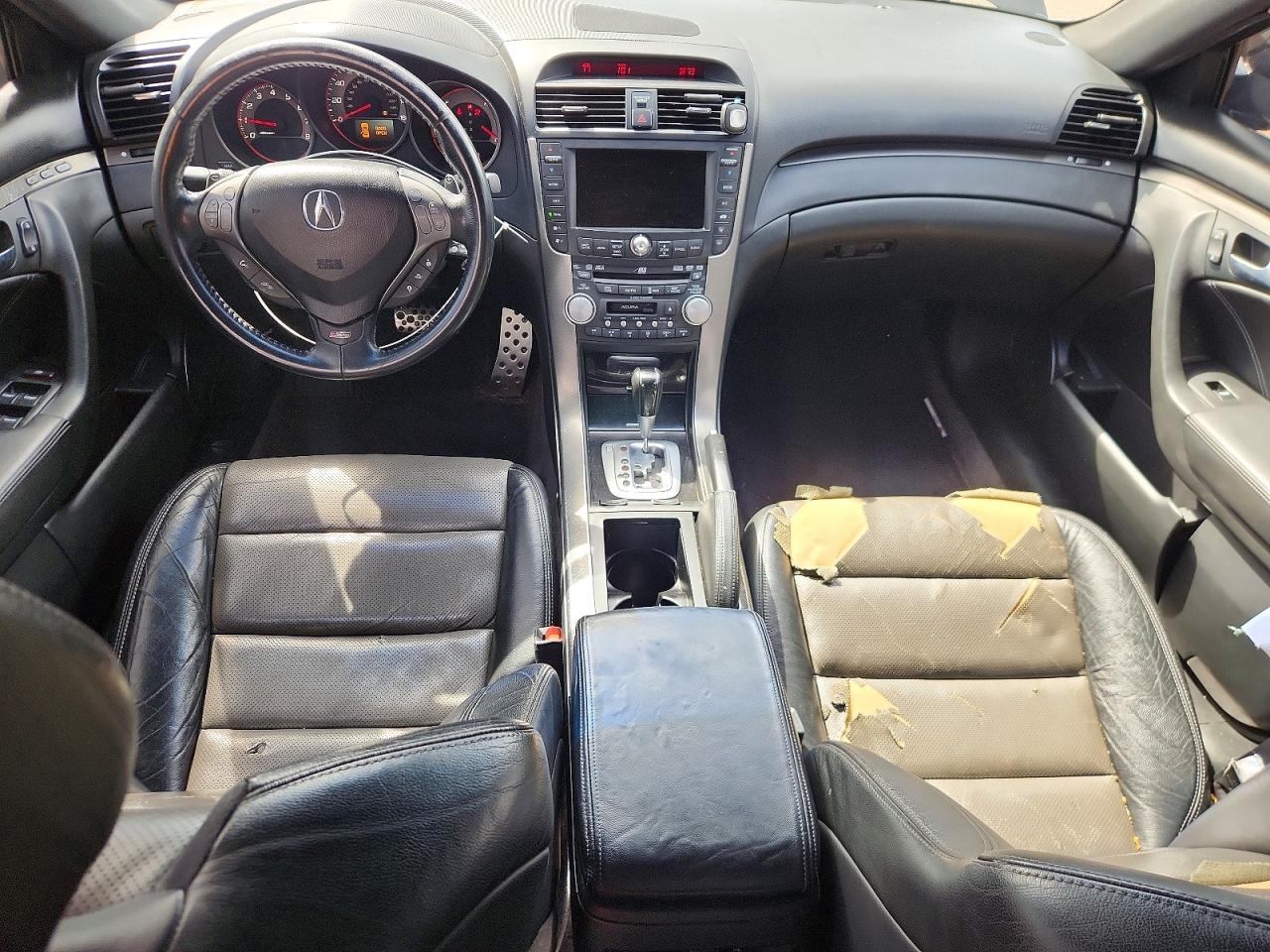 2008 Acura Tl Type S Black vin: 19UUA76578A045678