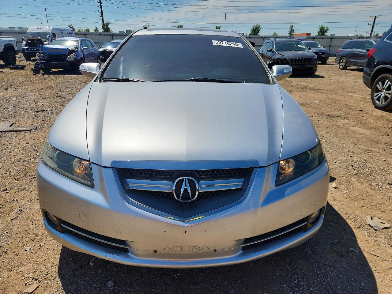 2008 Acura Tl Type S Silver vin: 19UUA76588A025245
