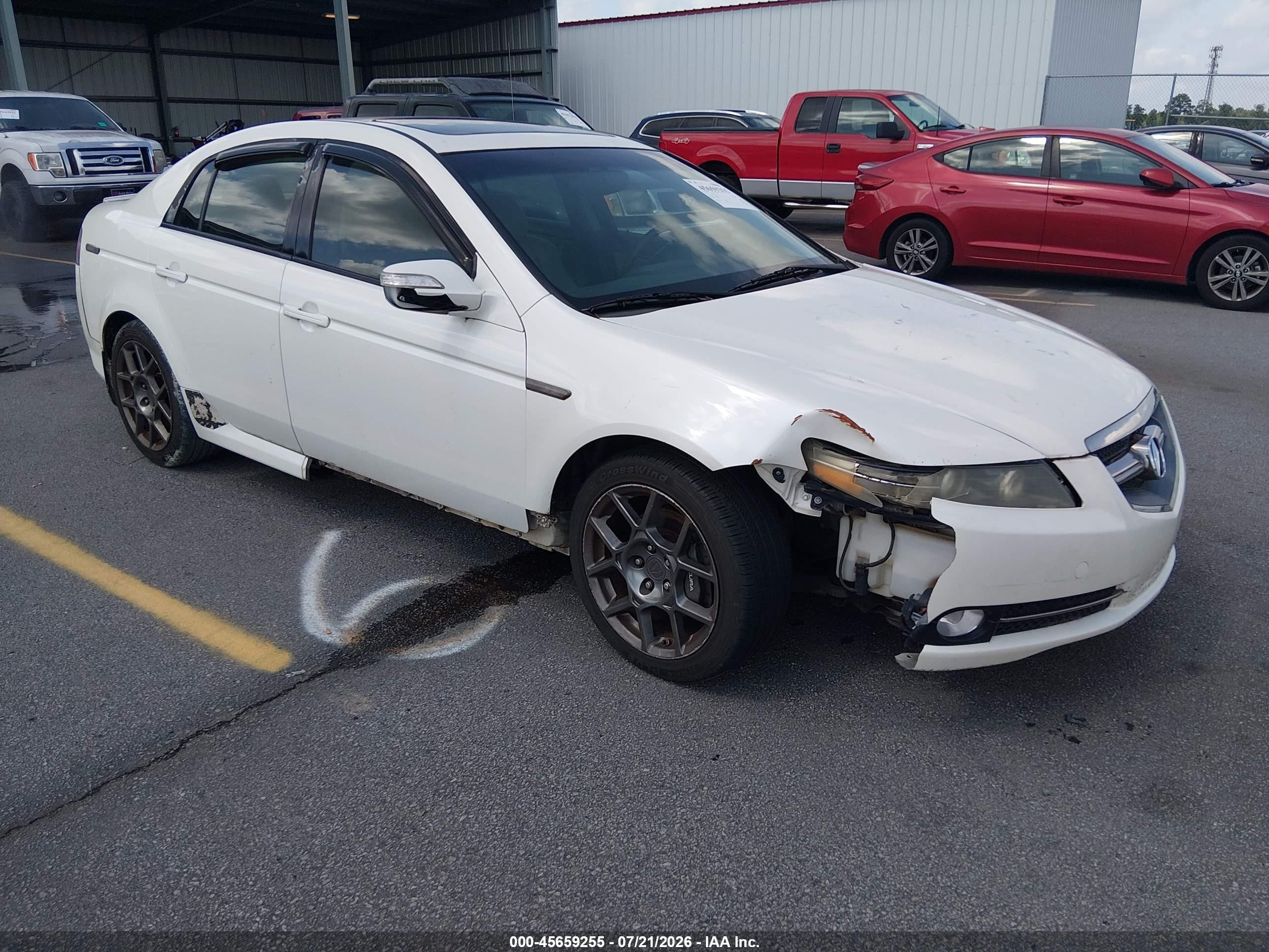 2007 Acura Tl Type S Silver vin: 19UUA76597A003303