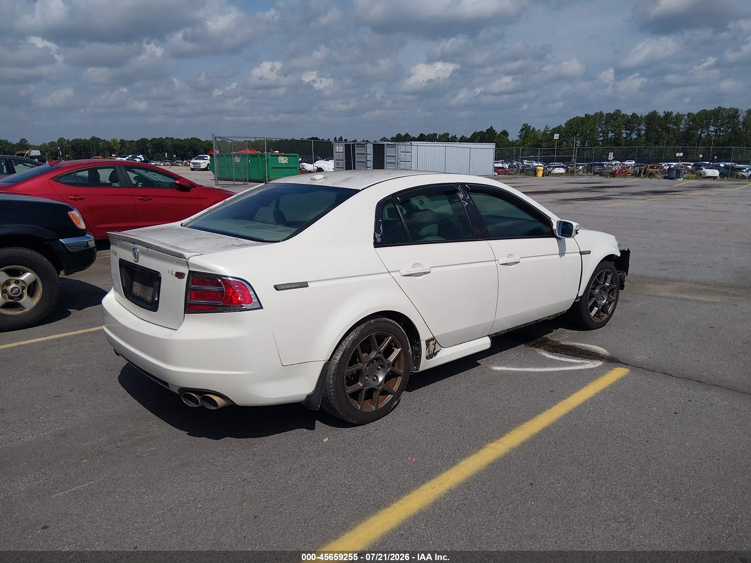 2007 Acura Tl Type S Silver vin: 19UUA76597A003303