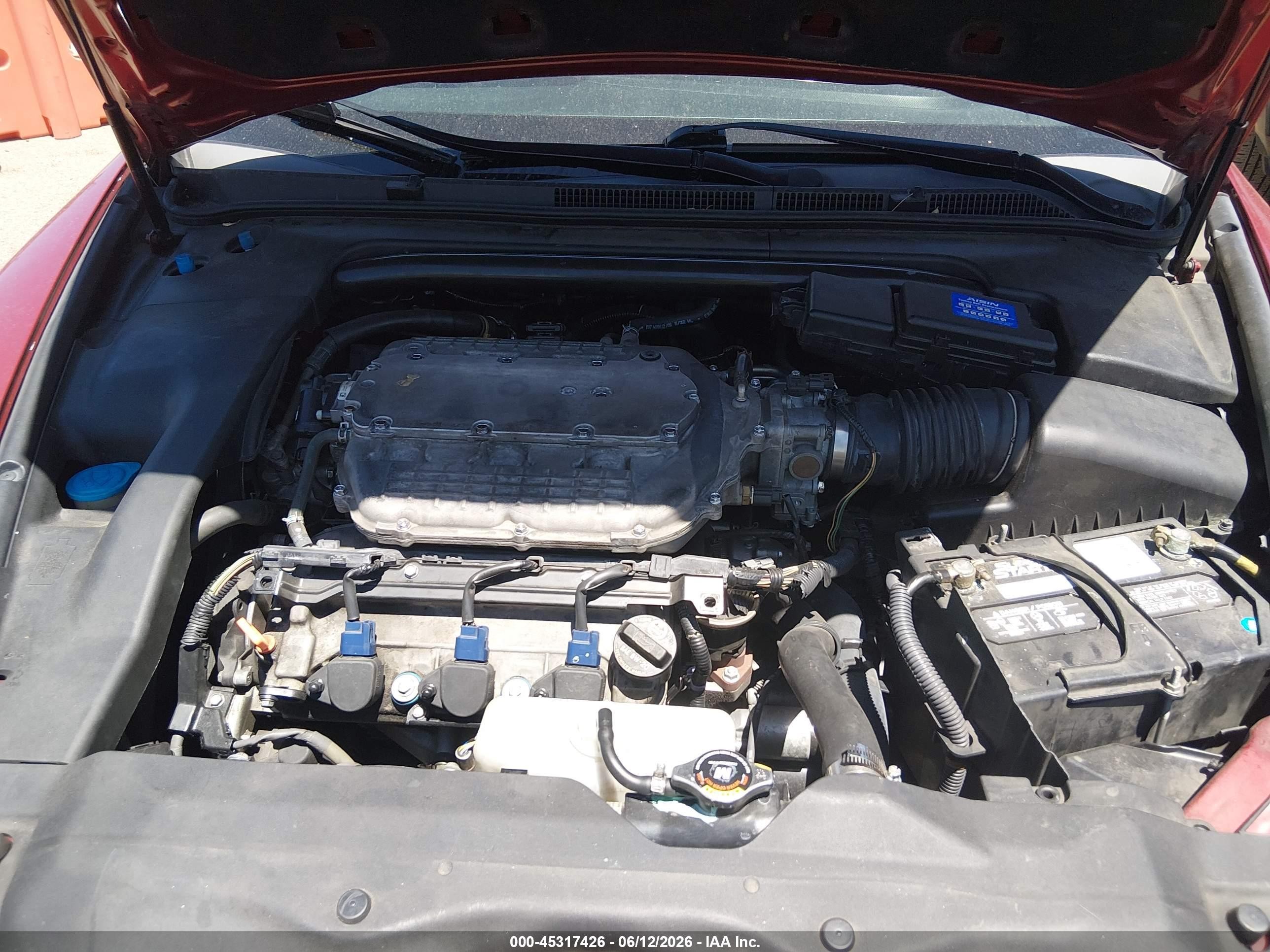 2007 Acura Tl Type S Red vin: 19UUA76597A039234