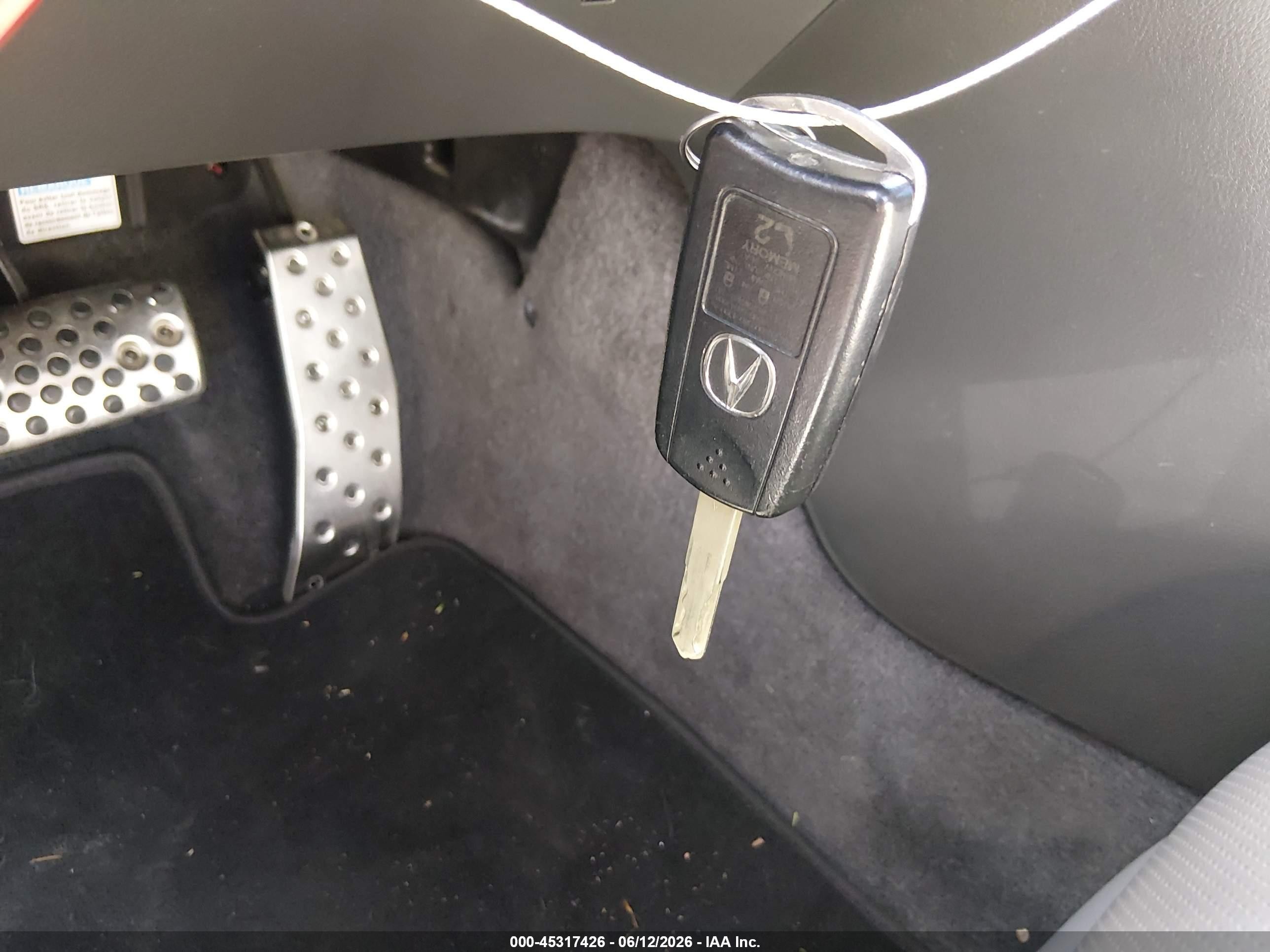 2007 Acura Tl Type S Red vin: 19UUA76597A039234