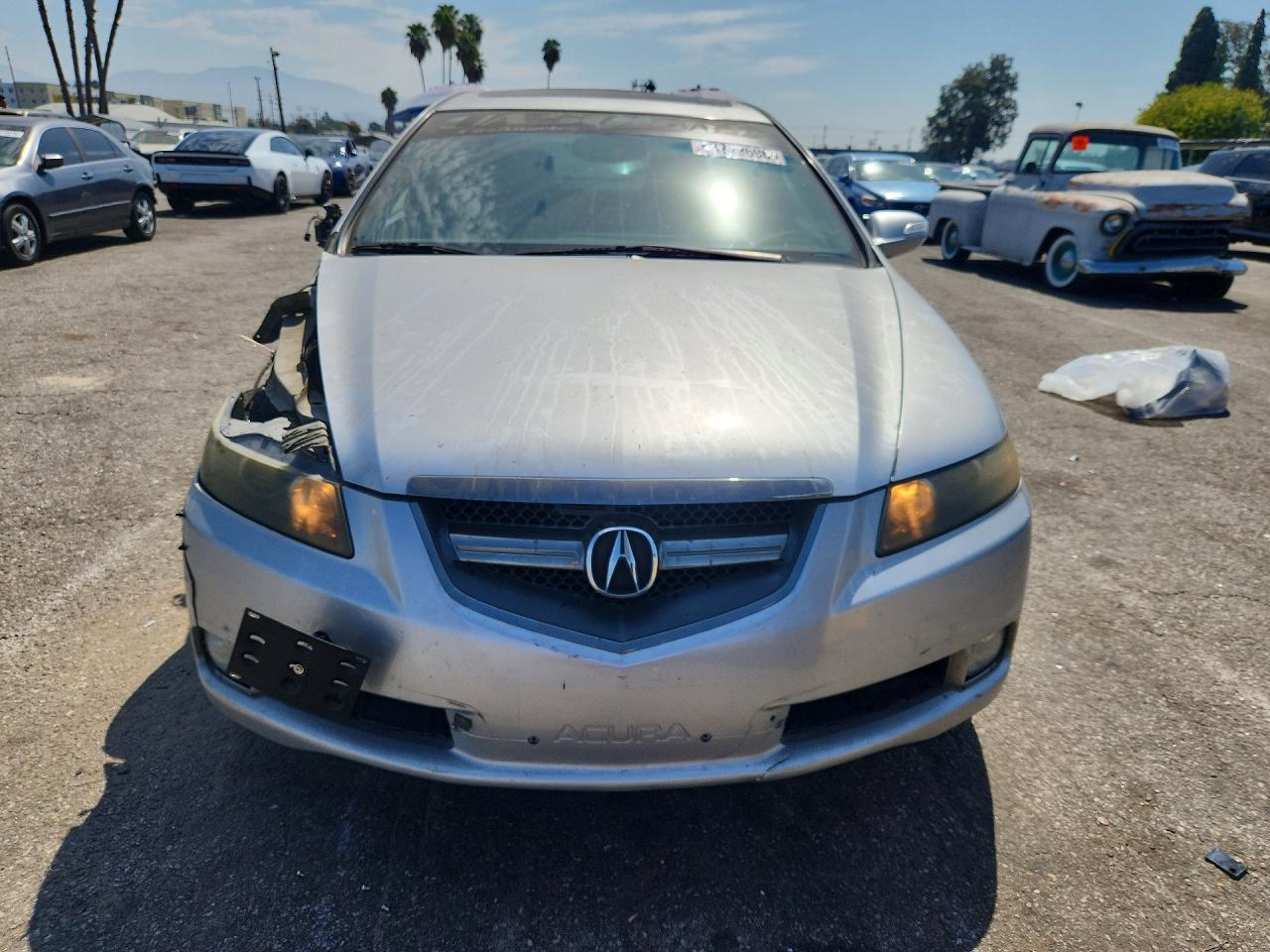2007 Acura Tl Type S Silver vin: 19UUA76597A041324