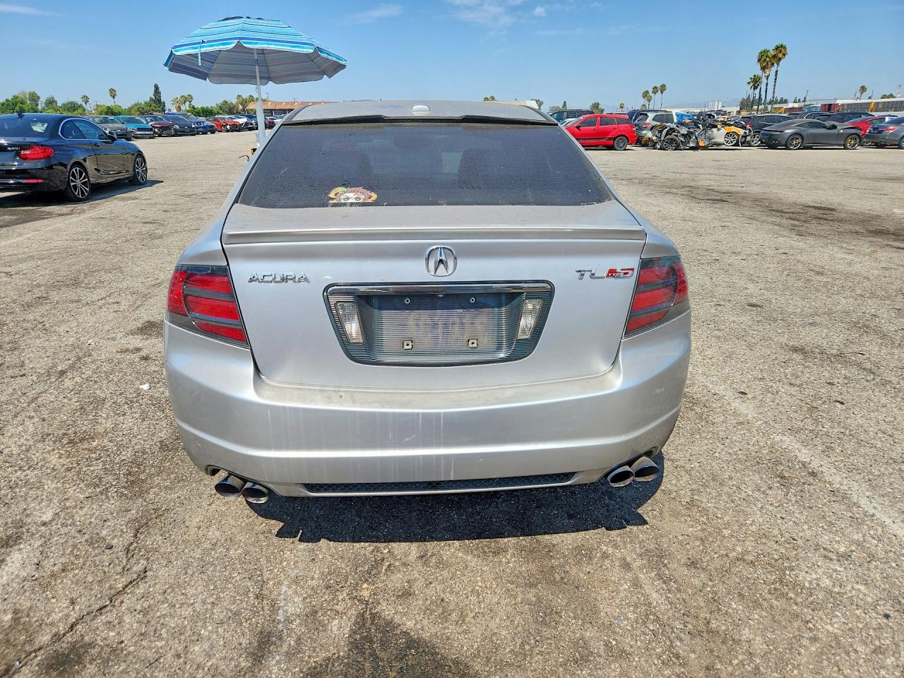 2007 Acura Tl Type S Silver vin: 19UUA76597A041324