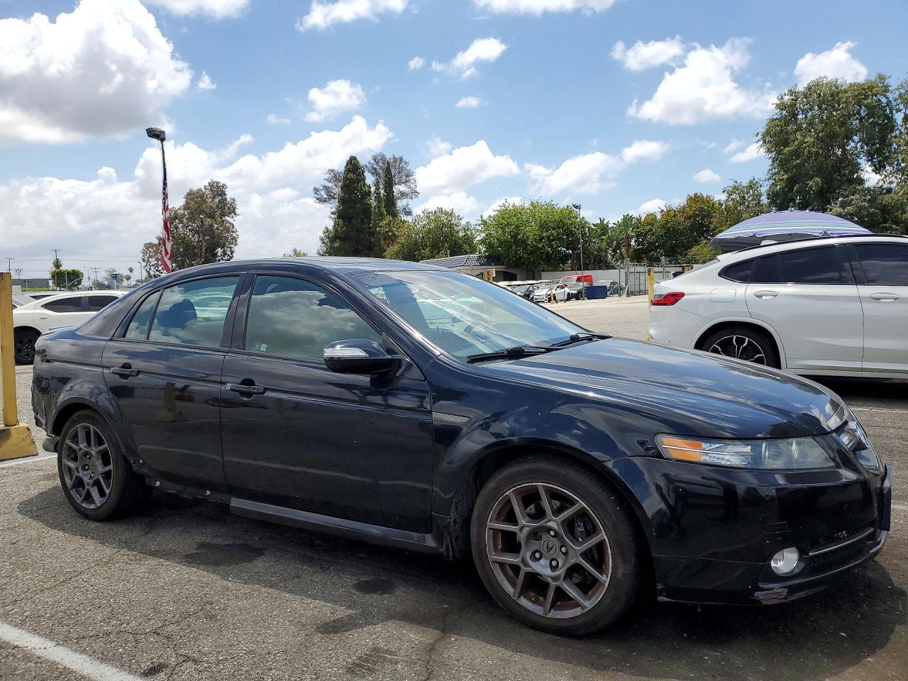 2007 Acura Tl Type S Black vin: 19UUA76597A048841