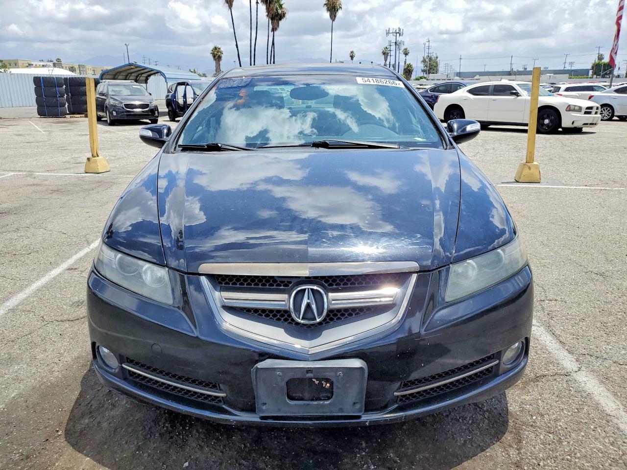2007 Acura Tl Type S Black vin: 19UUA76597A048841