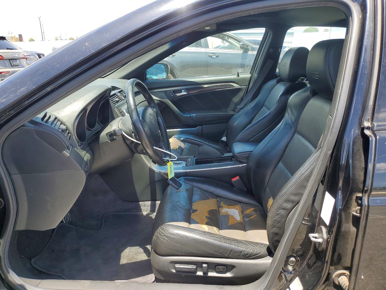 2007 Acura Tl Type S Black vin: 19UUA76597A048841