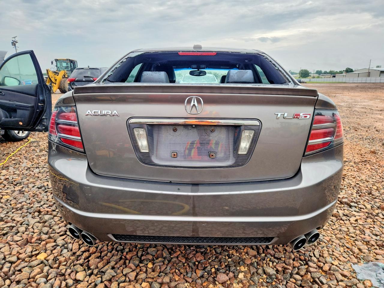 2008 Acura Tl Type S Brown vin: 19UUA76598A004260