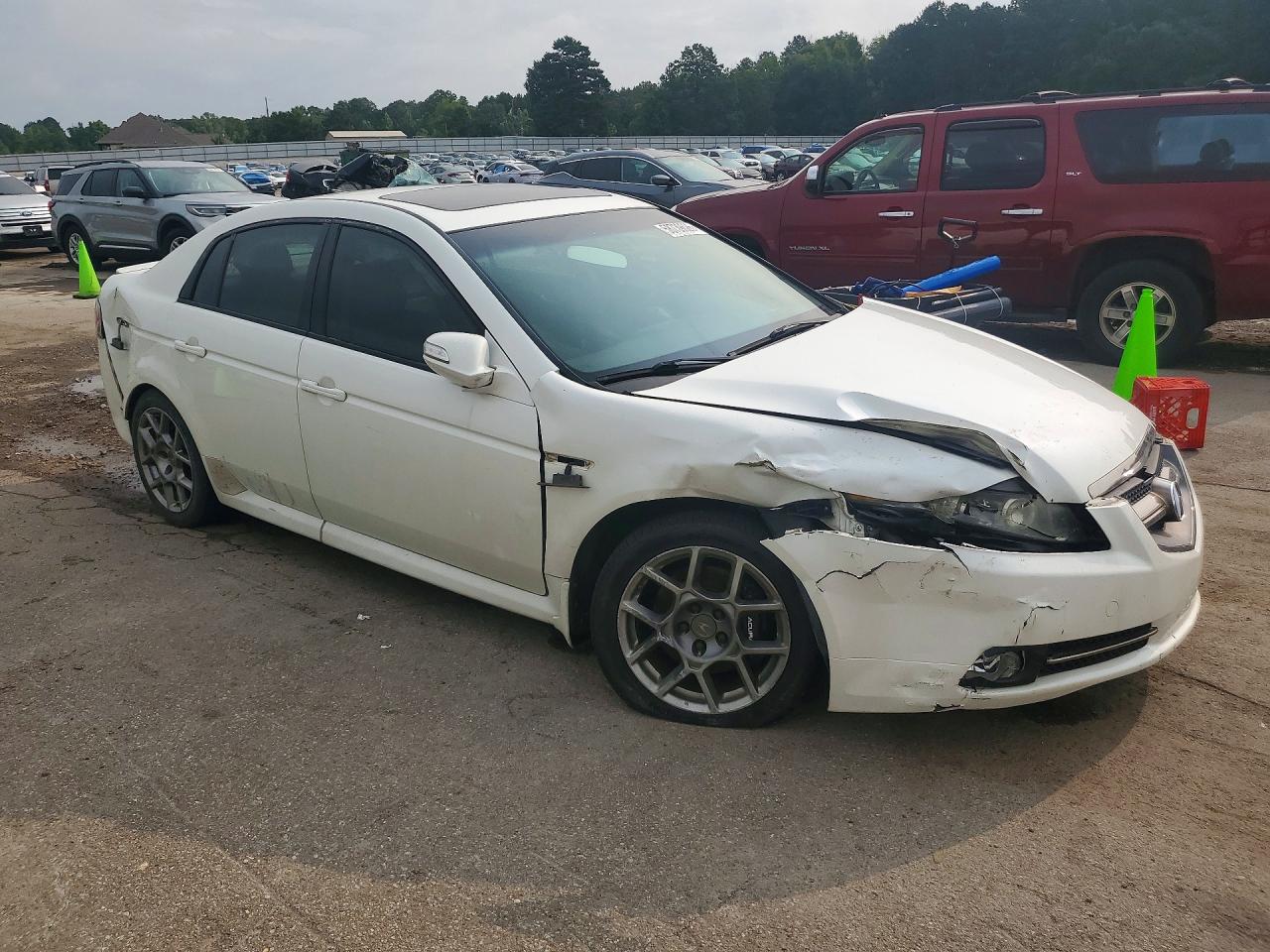 2007 Acura Tl Type S Белый vin: 19UUA765X7A002967
