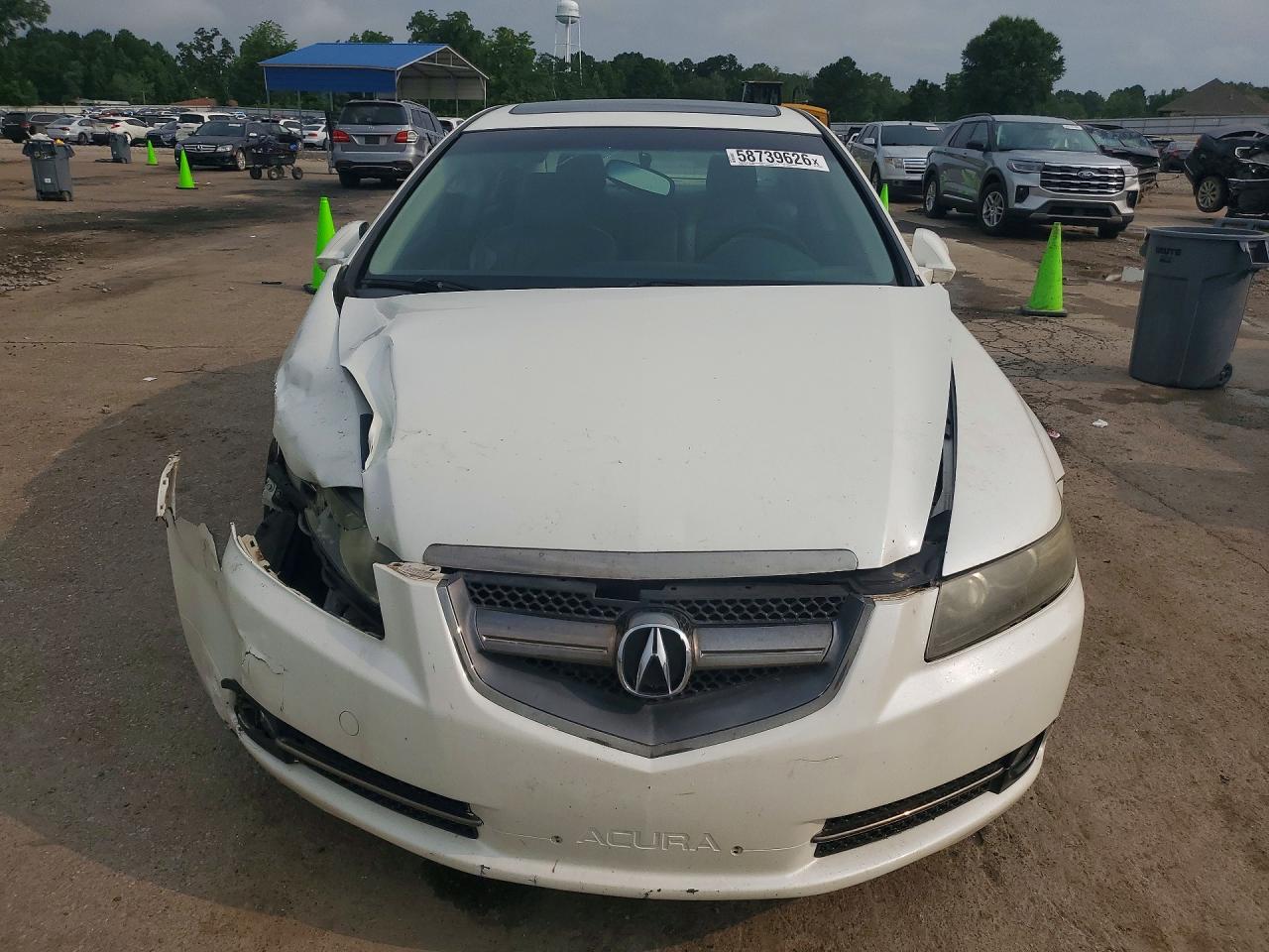 2007 Acura Tl Type S Белый vin: 19UUA765X7A002967